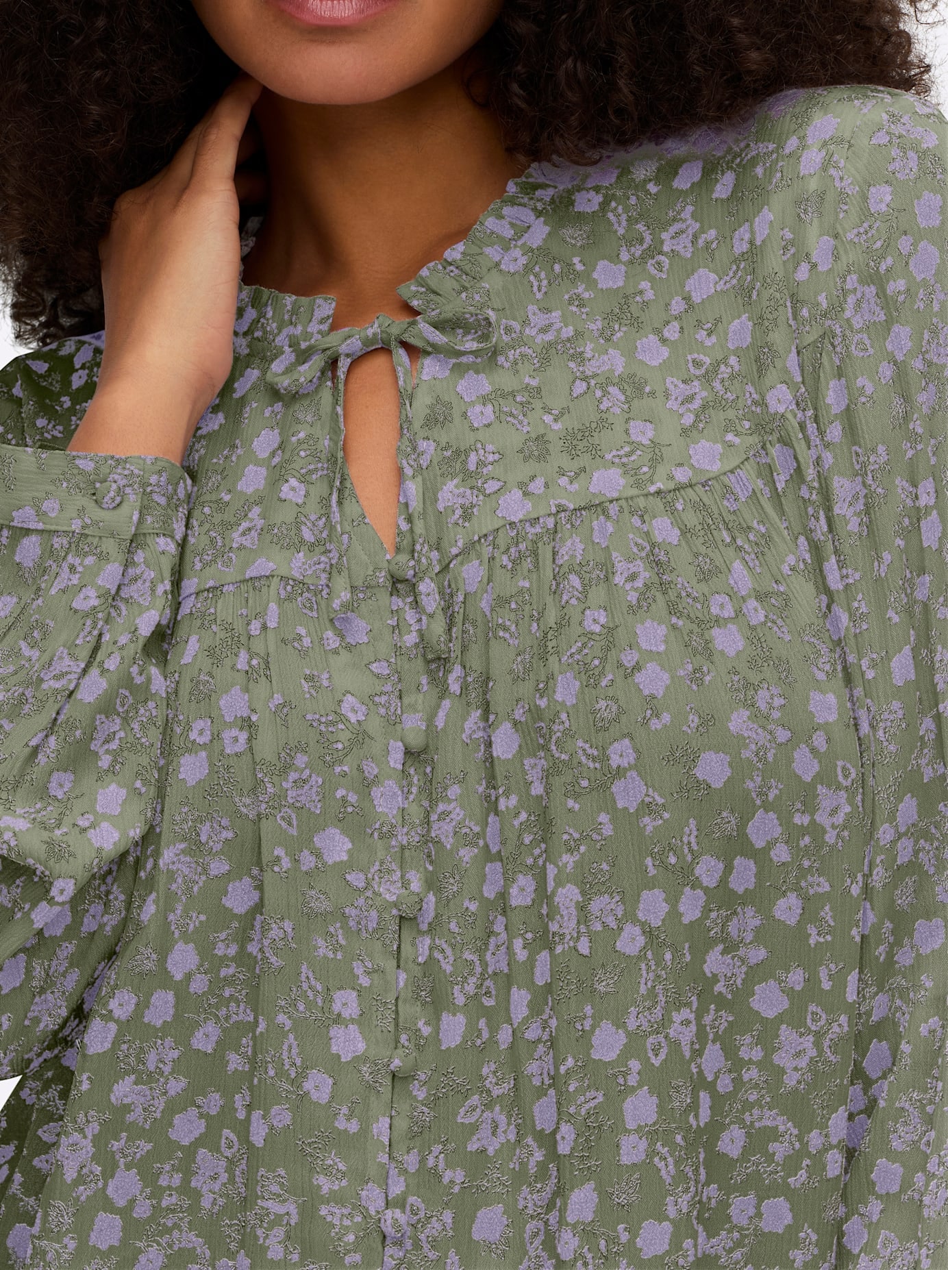Sheego Blouse à pression