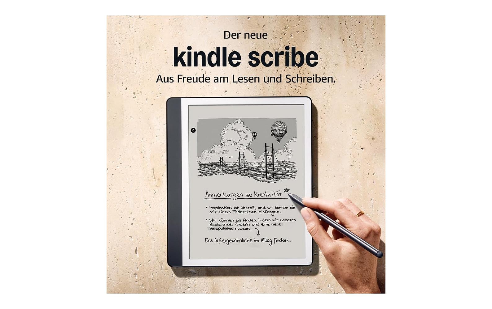 Amazon Livre électronique »Kindle Scribe 16 GB, 10,2 Zoll« ( / 10,2 ″) 16 Go Écran tactile)