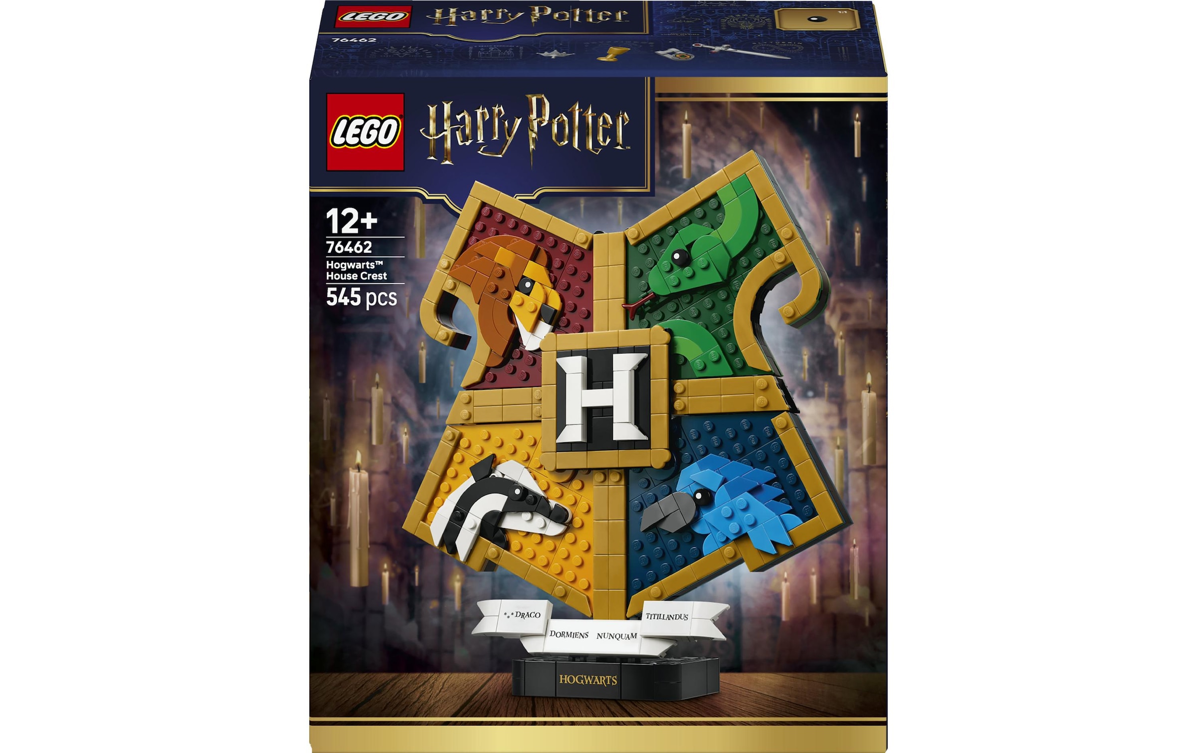 LEGO® Konstruktionsspielsteine »Hogwarts Hauswappen (76462), LEGO Harry Potter« Made in Europe