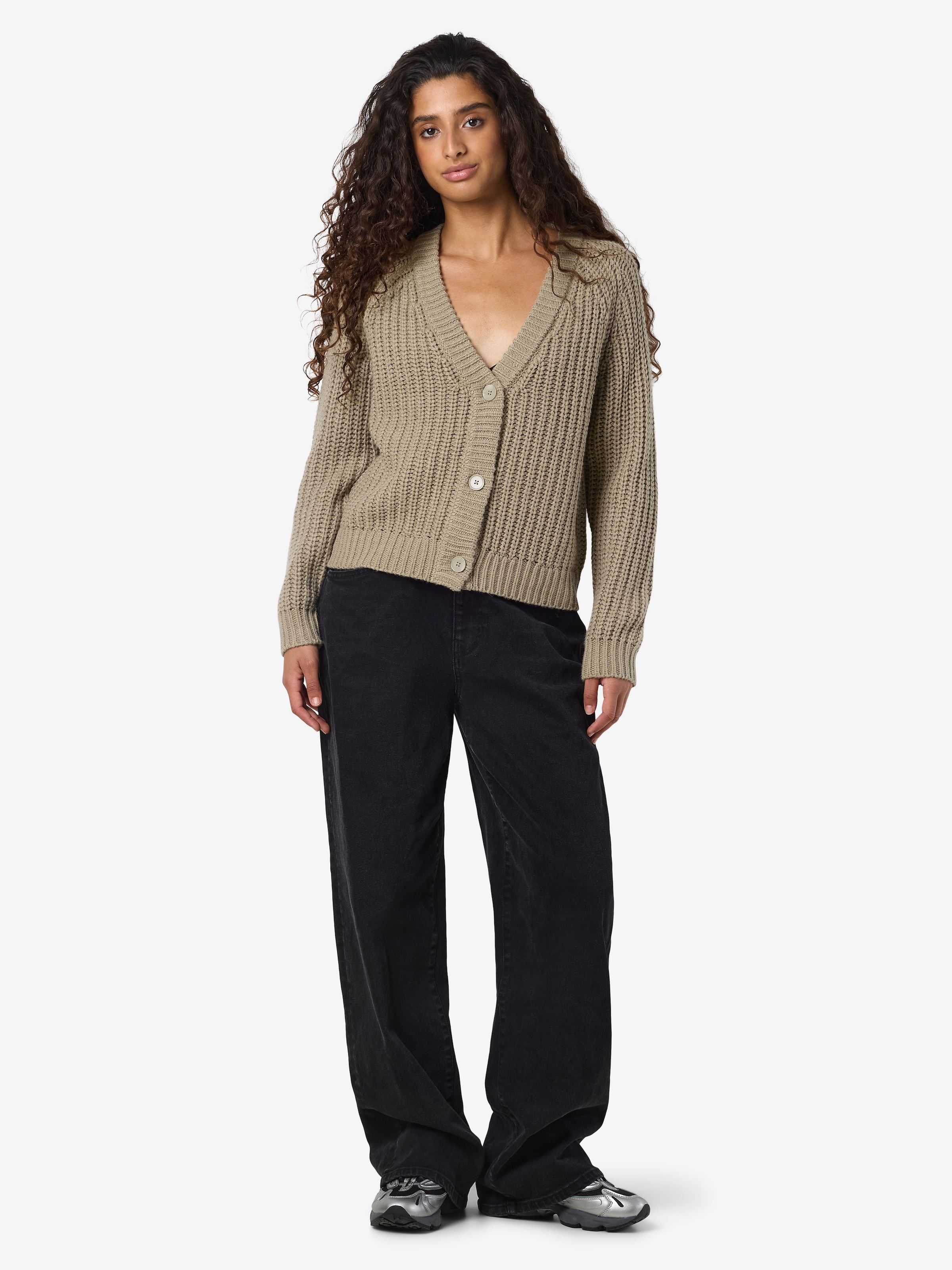 Noisy may Veste en tricot »NMCHARLIE L/S V-NECK KNIT CARDIGAN NOOS«