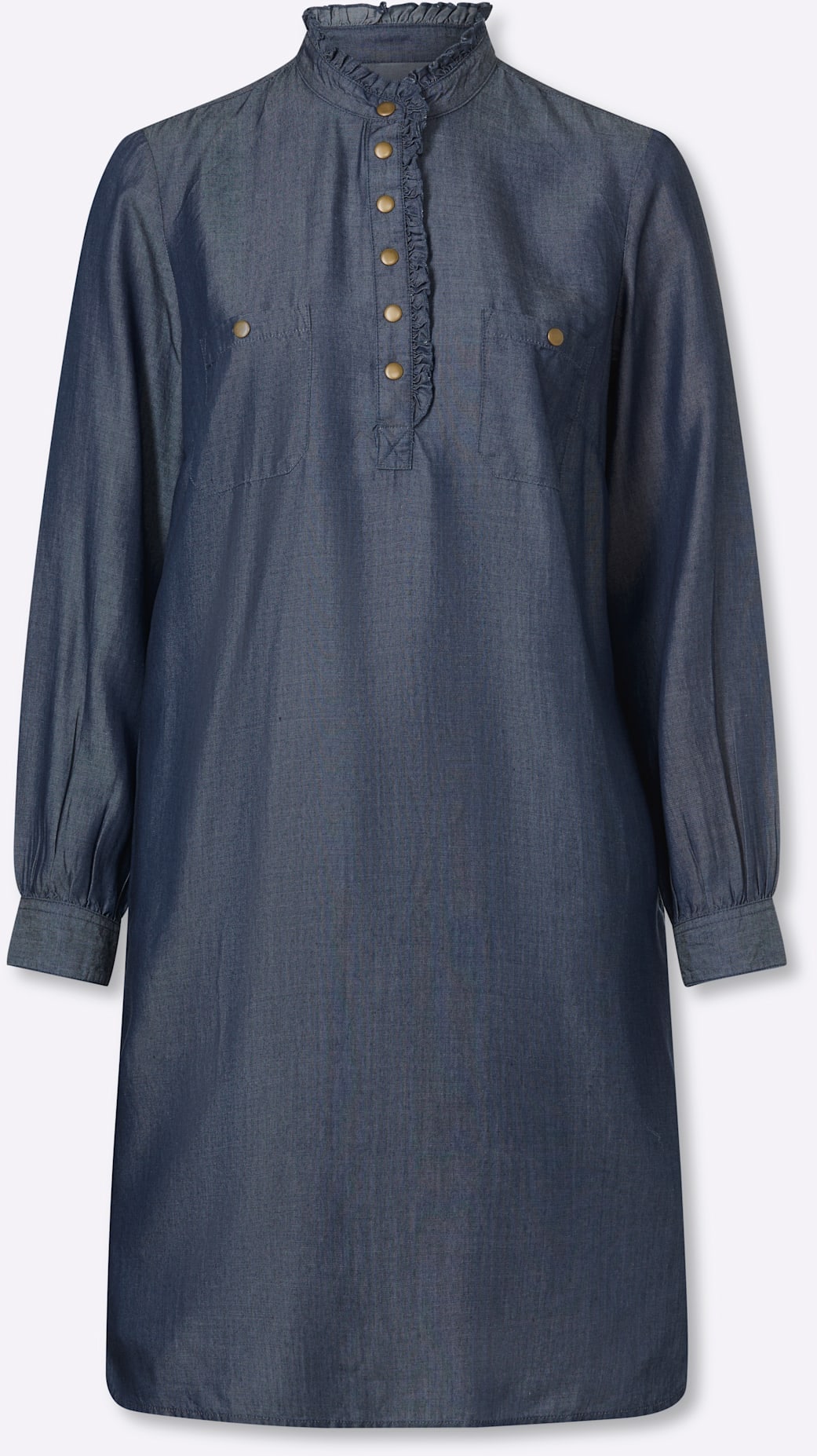heine Robe chemisier »Kleid« Poche dans les coutures