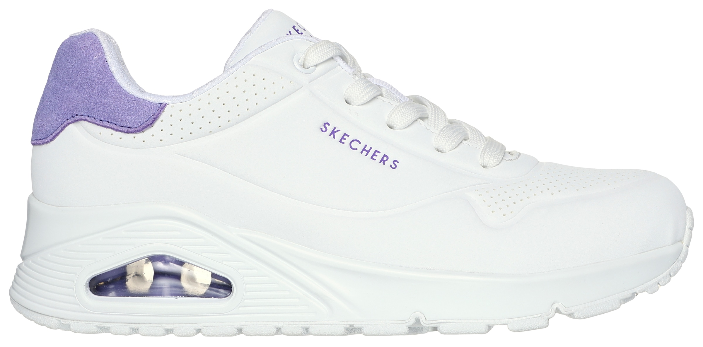 Skechers Sneakers »UNO - POP BACK«  Freizeitschuh, Halbschuh, Schnürschuh komfortabler Skech-Air Funktion