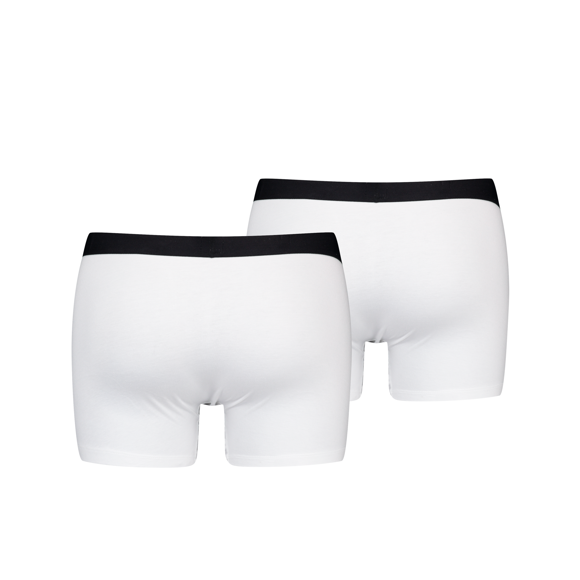 Levi's® Boxershorts »LEVIS MEN SLD BASC BOXER BRIEF ORG CO 2P« Packung, 2er Pack,  mit breitem Logobund