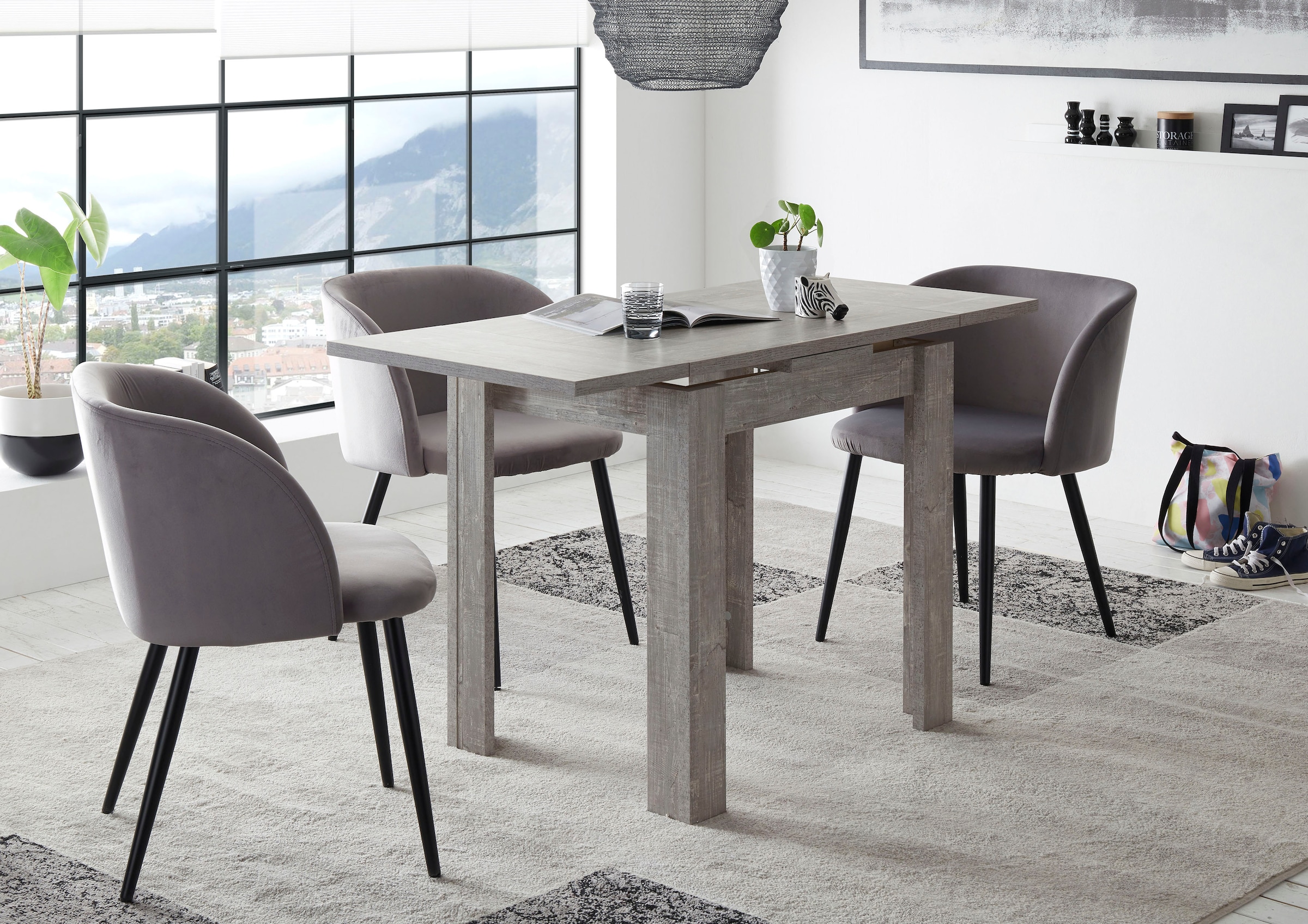 Mäusbacher Table de salle à manger »Monti« OTTO-Choices,  BESTSELLER!, Tisch, Küchentisch, Auszugstisch ausziehbar auf 136 cm