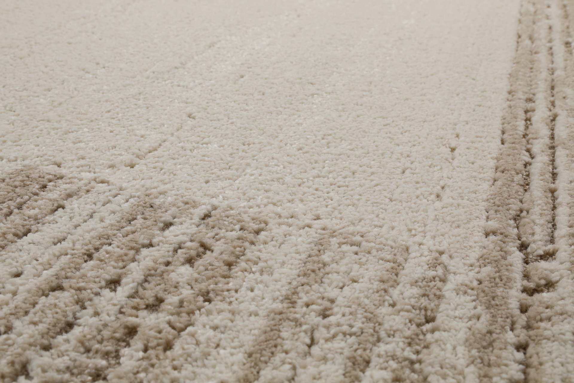 Wecon home Teppich »Thorben« rechteckig 18 mm Höhe Gewebt, pflegeleicht, meliertes Design, Bordüre, Scandi, Wohnzimmer