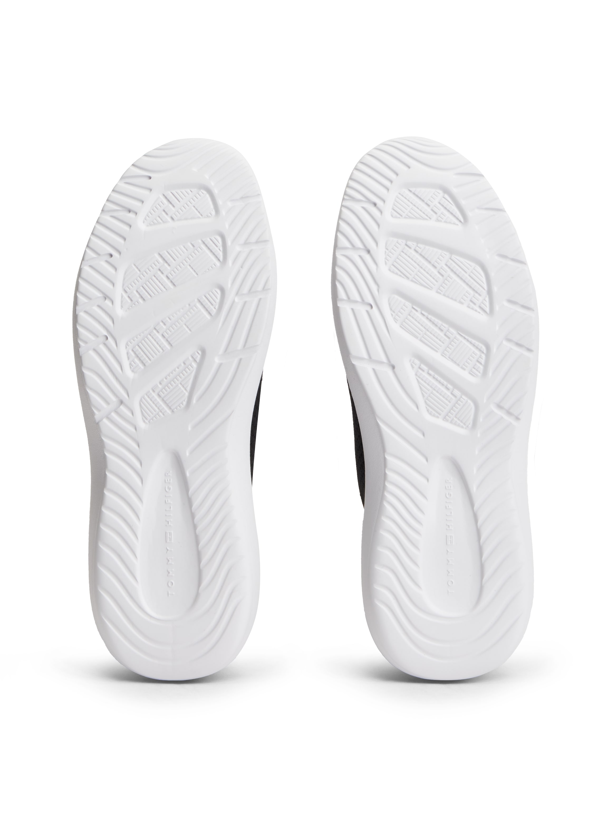 Tommy Hilfiger Baskets compensées »TH KNIT RUNNER«  chaussure de loisirs, chaussure basse, chaussure à lacets avec élément drapeau logo