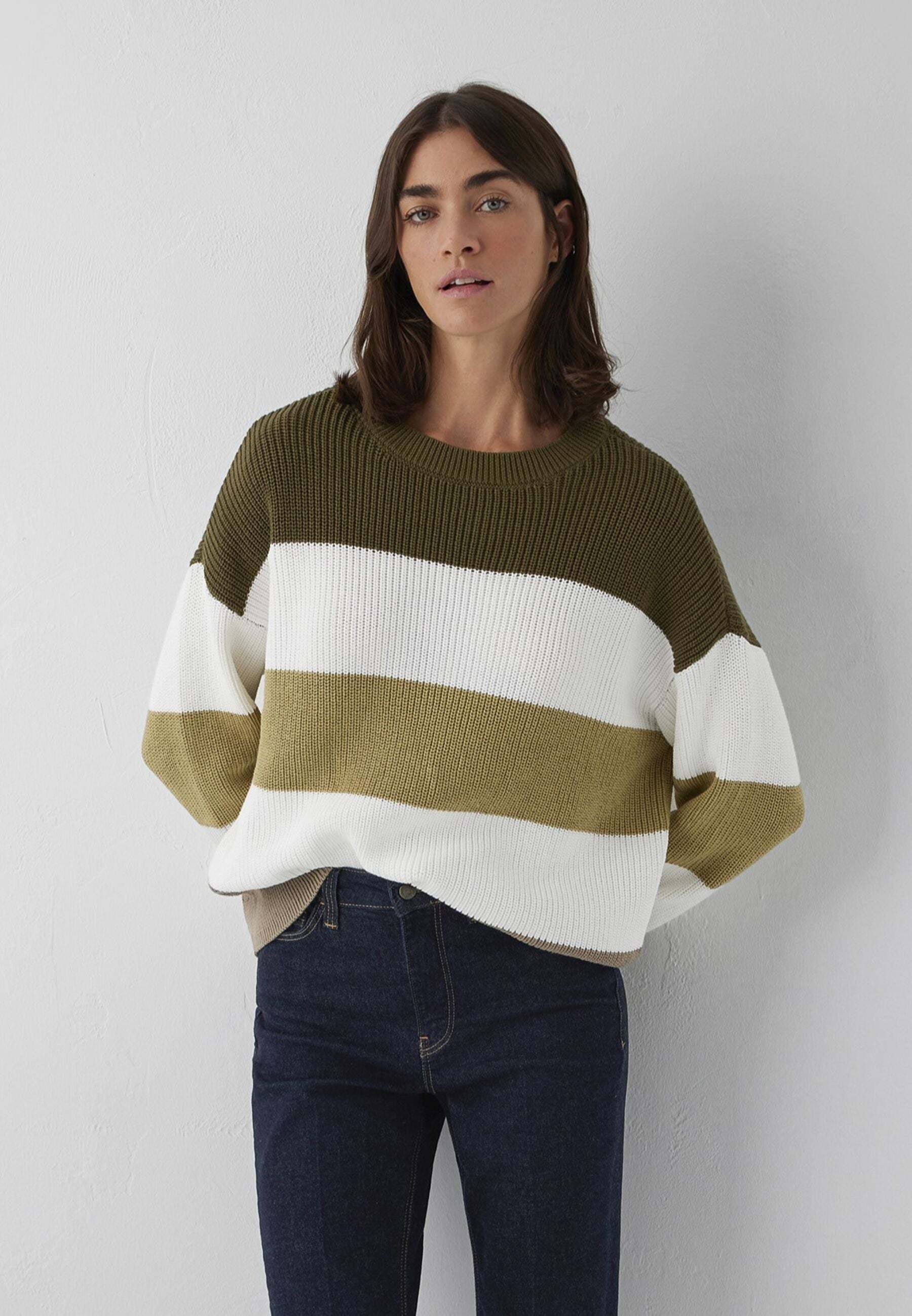 Mavi Pull en tricot »Mavi Pullover Striped«