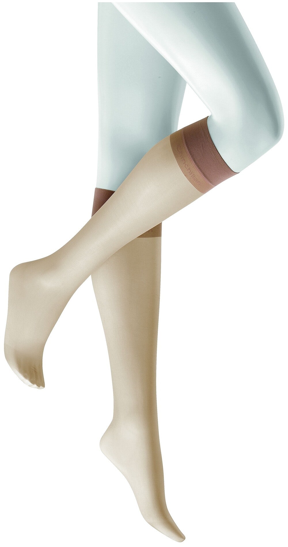 KUNERT Mi-bas »CHINCHILLAN RUN STOP 20« 20 mit innovativem Kunert-Maschenstopp, matt-schimmernd