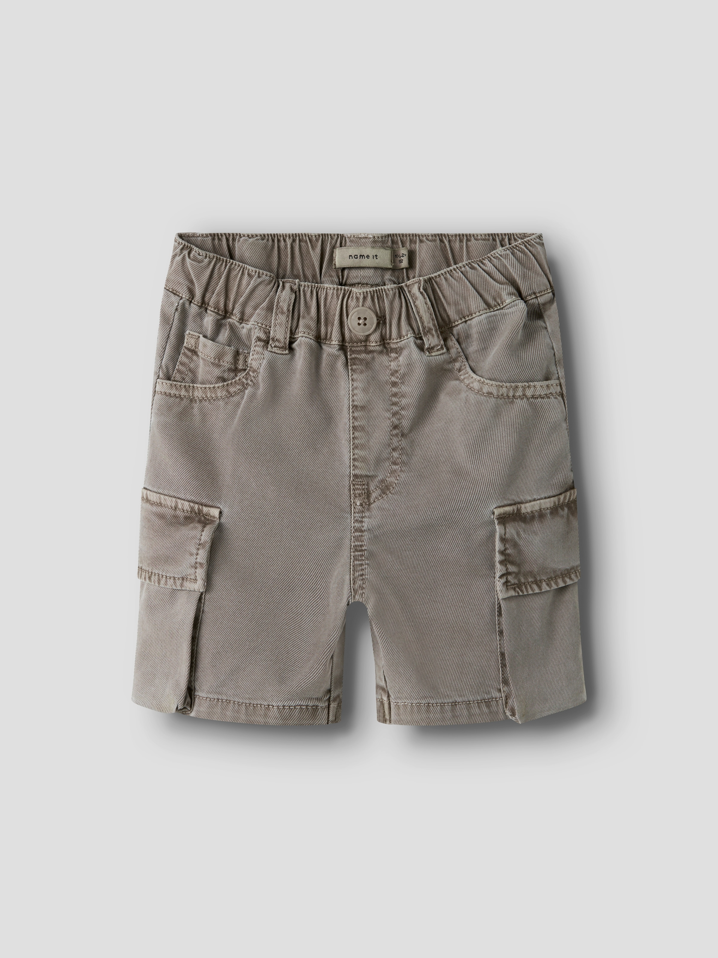 Name It Short »NMMBEN B CARGO MK SHORTS 7805-PO NOOS«  Materialmix, Stretch, Baggy Fit, Cargotaschen, leichter Used Look
