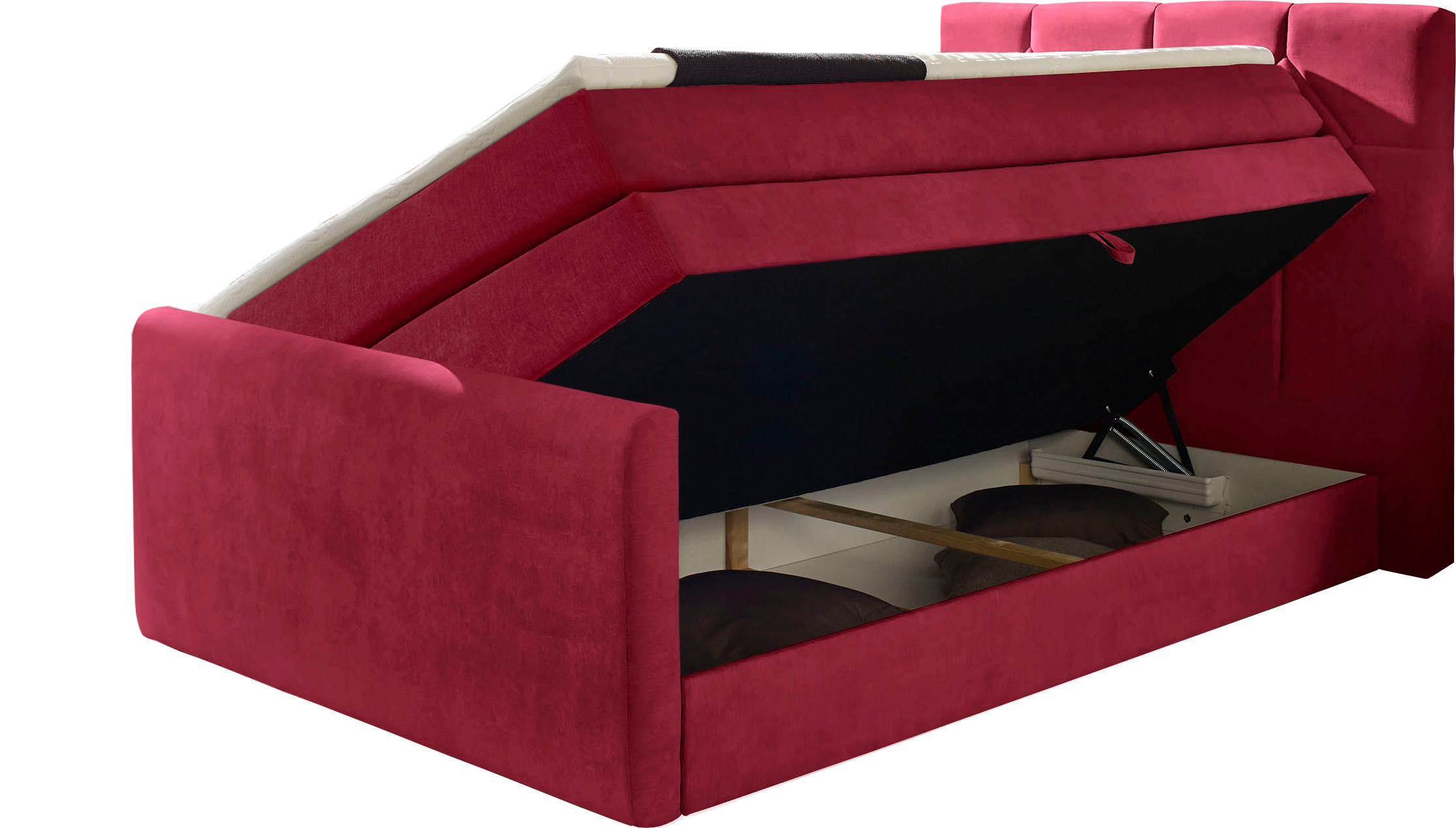 Home affaire Lit boxspring »Atlanta« incluant topper et coffre de lit