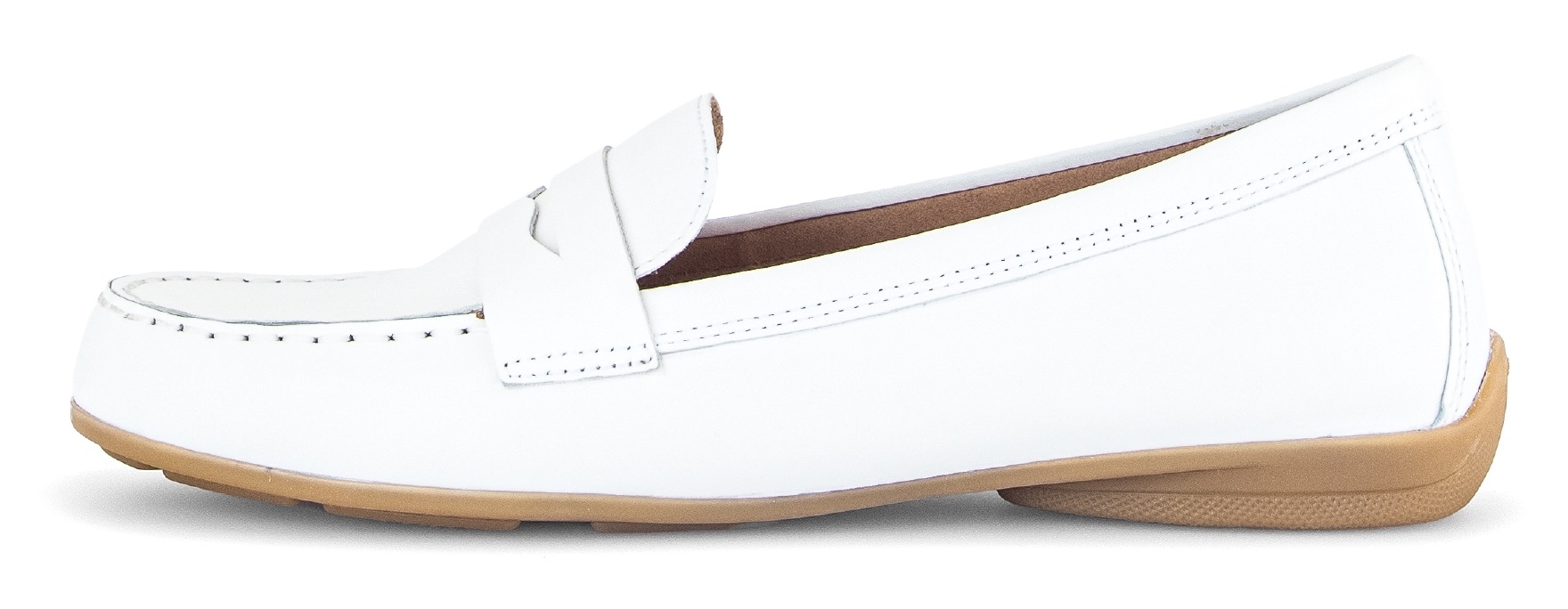 Gabor Mocassin  , Halbschuh, Businessschuh, Schlupfeschuh mit Zierriegel