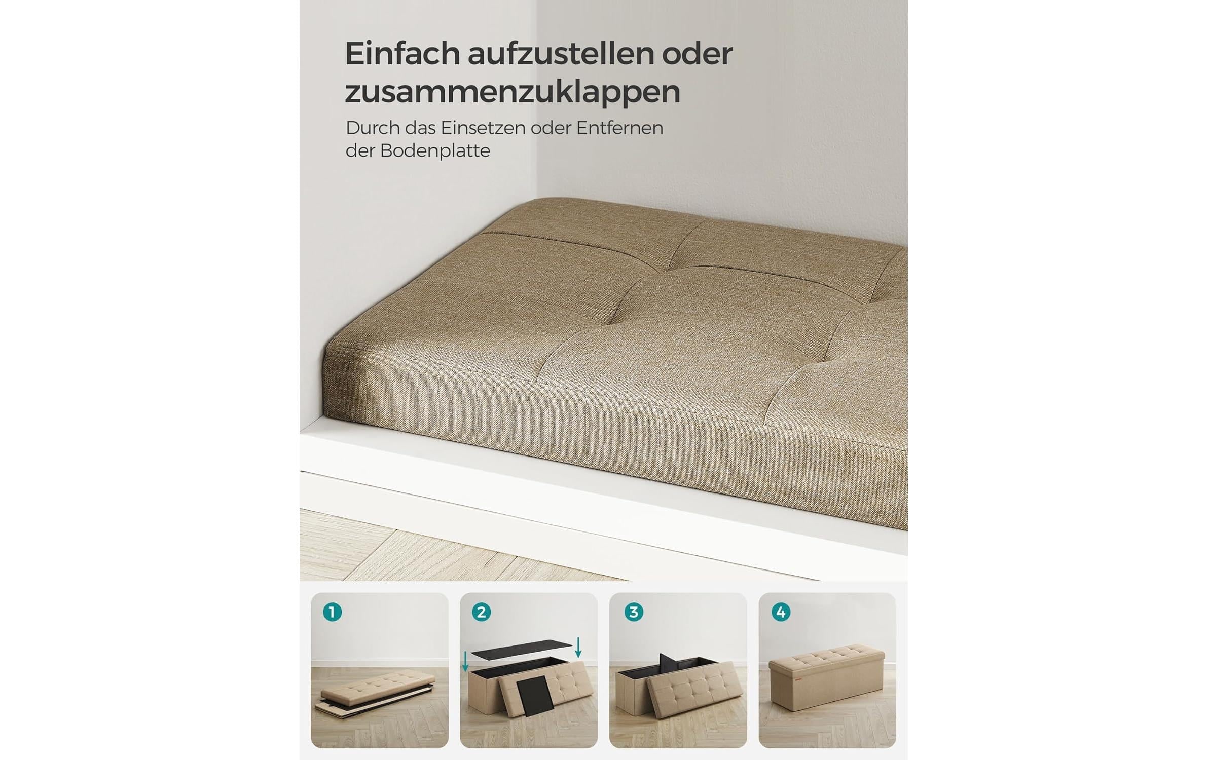 SONGMICS Sitztruhe »Ottomane«