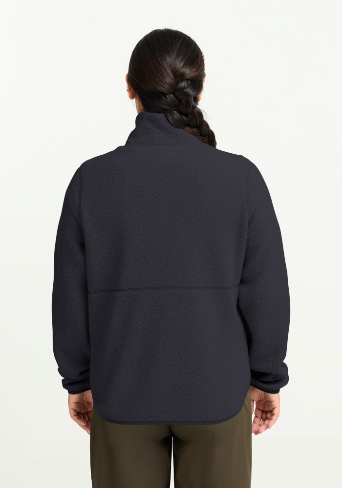 Jack Wolfskin Veste polaire »LITE CURL FZ W« avec matériau doux, respirant, séchage rapide, déperlant