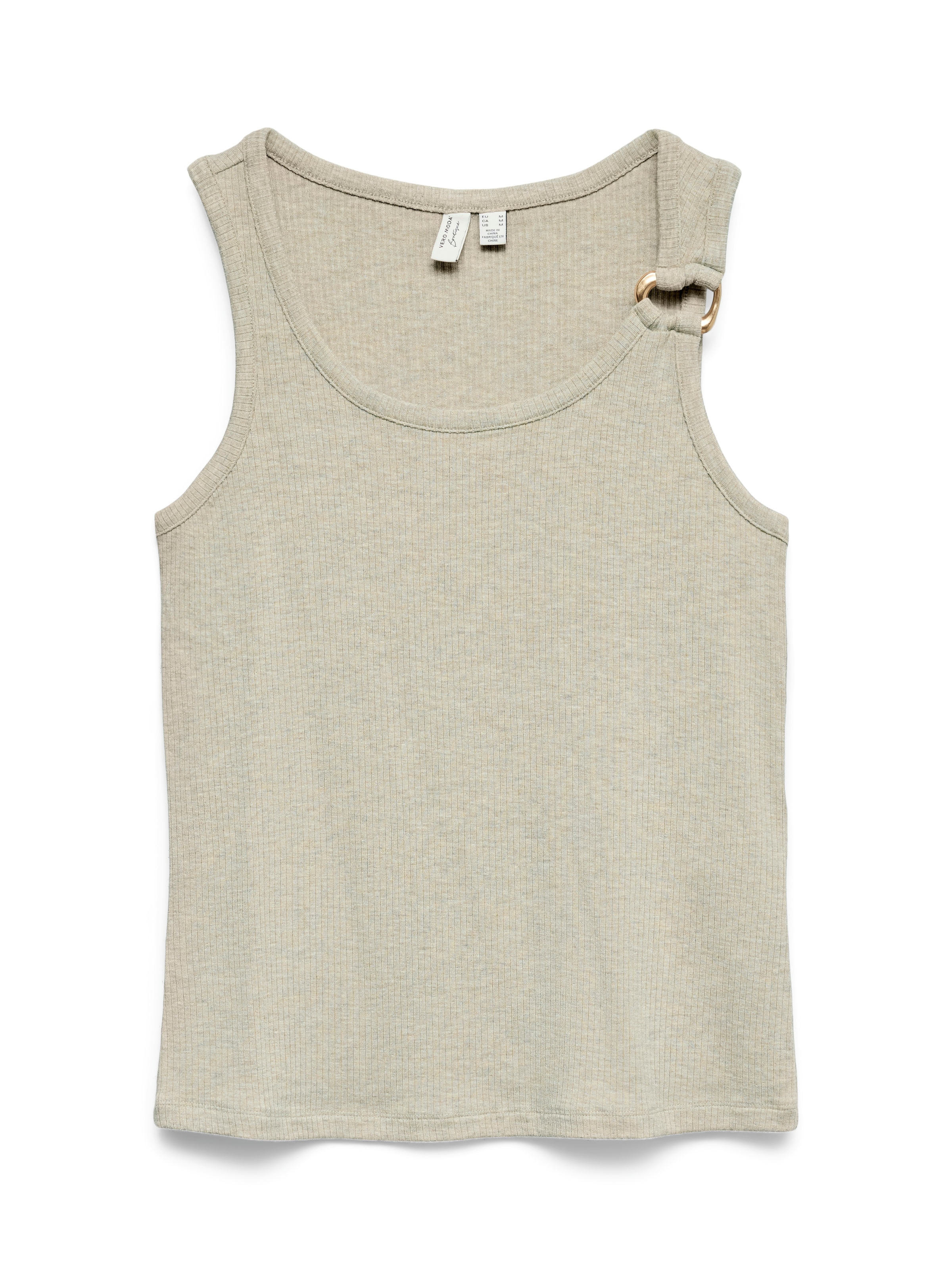 Vero Moda Débardeur »VMKIKI S/L O-NECK TOP JRS BTQ« mélange viscose, coupe régulière