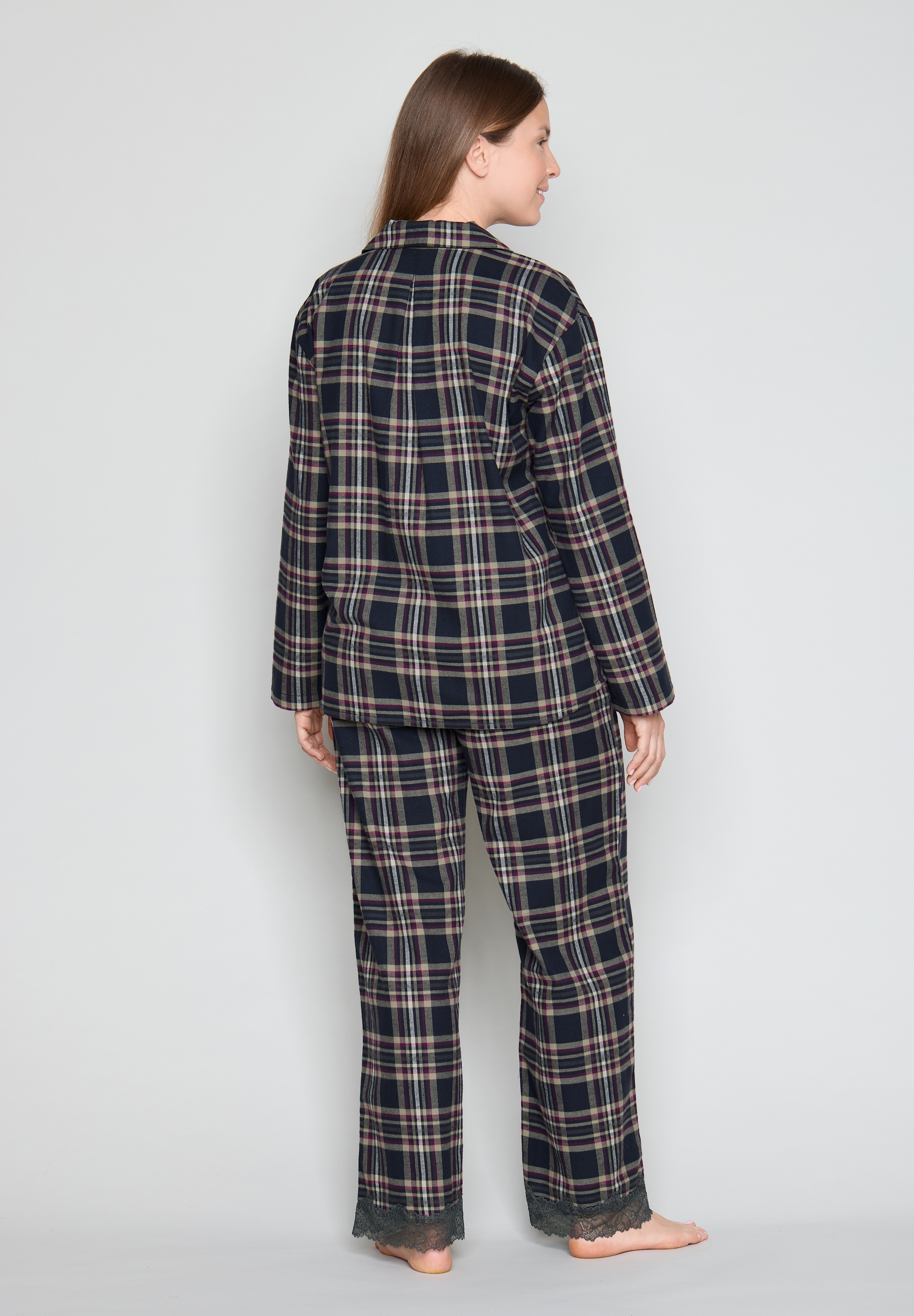 JOOP! Pyjamaoberteil »Alpine Mix & Match (woven cotton)« bequeme Passform, mit Langarm, alpiner Stil, für Homewear geeignet