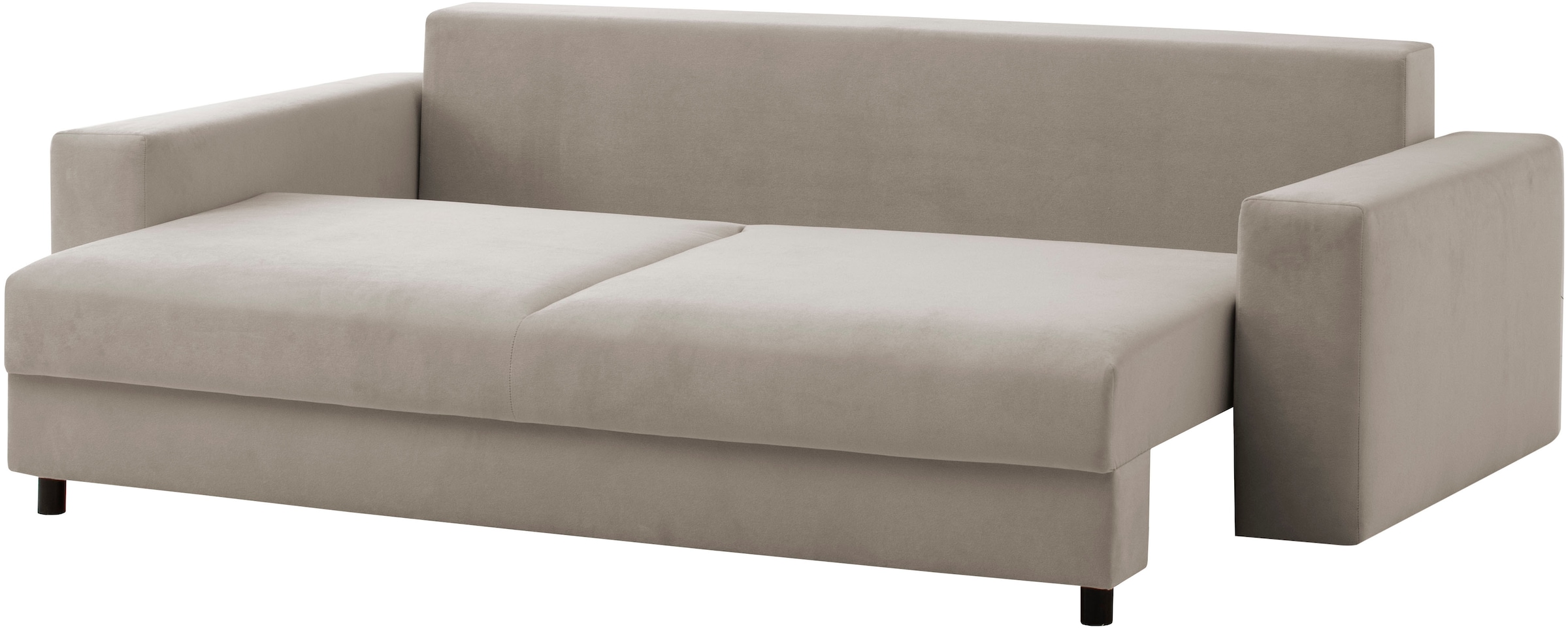 LeGer Home by Lena Gercke Canapé-lit »Imoga, Polster mit Schlaffunktion, 3-Sitzer Sofa, Couch mit Bettkasten« in modernen Farben und Stoffen, Bettfunktion, Liegefläche: 200x150 cm