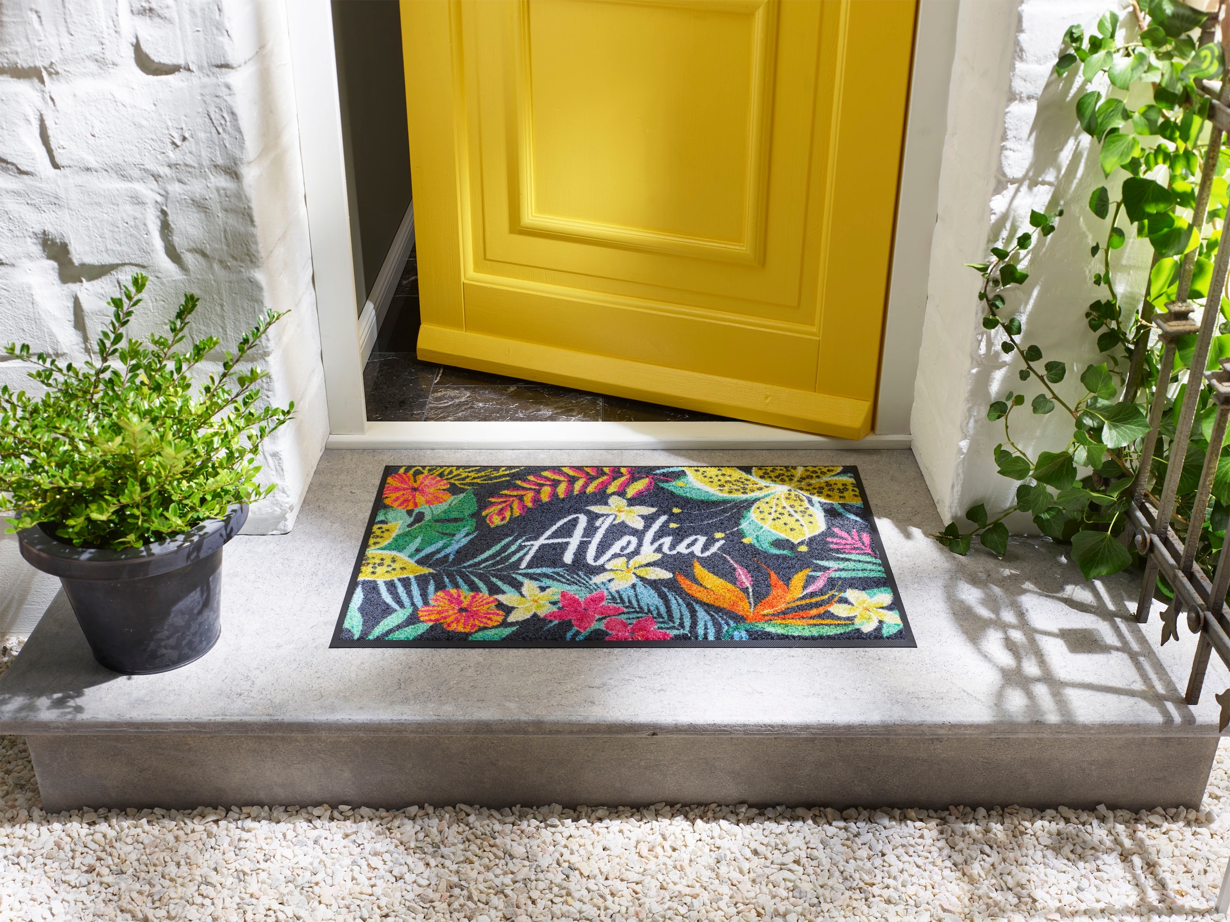 wash+dry by Kleen-Tex Fussmatte »Aloha« rechteckig