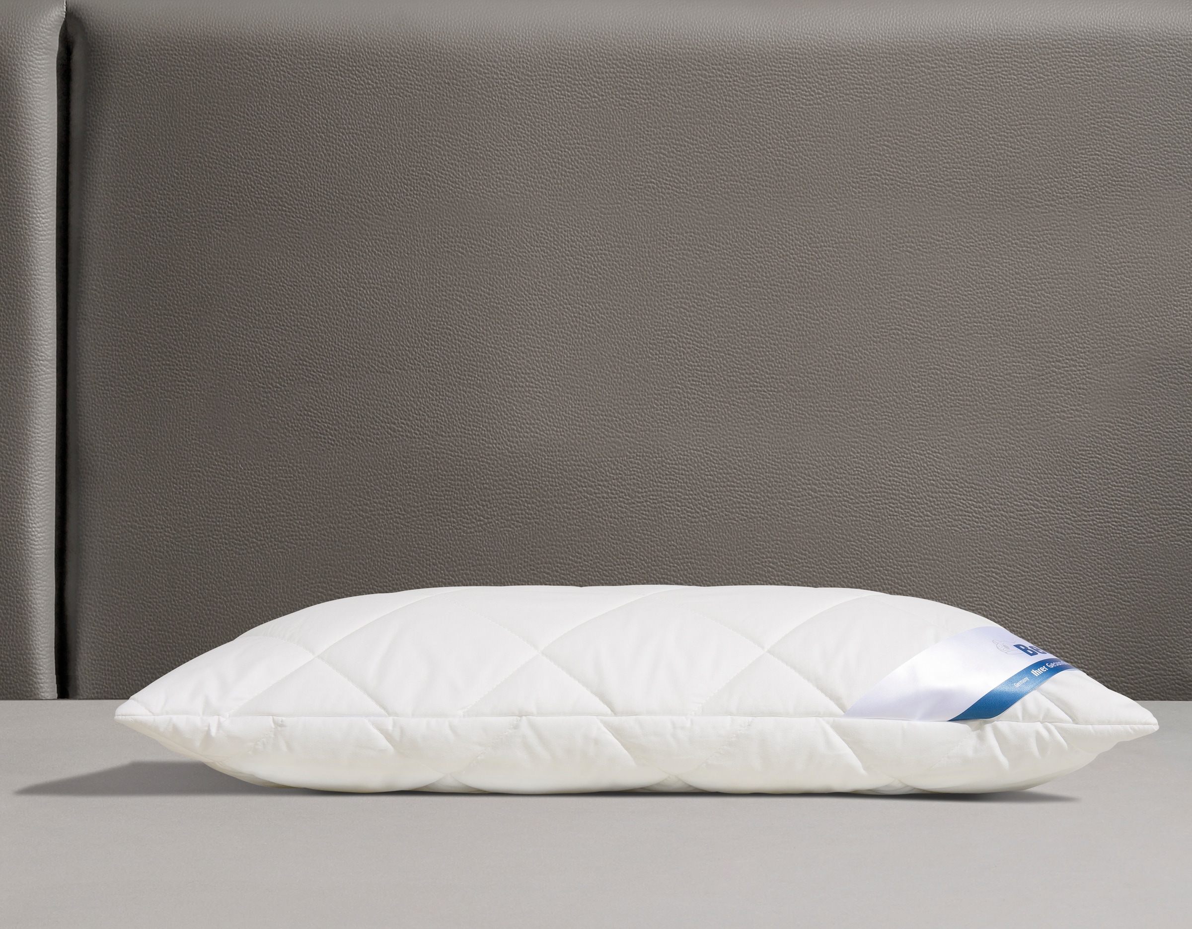 Beco Oreiller en microfibre »BeCo Greenfirst gestepptes Kopfkissen 40x80 & 80x80cm« Füllung: boulettes de fibres 1 cuis tlg.