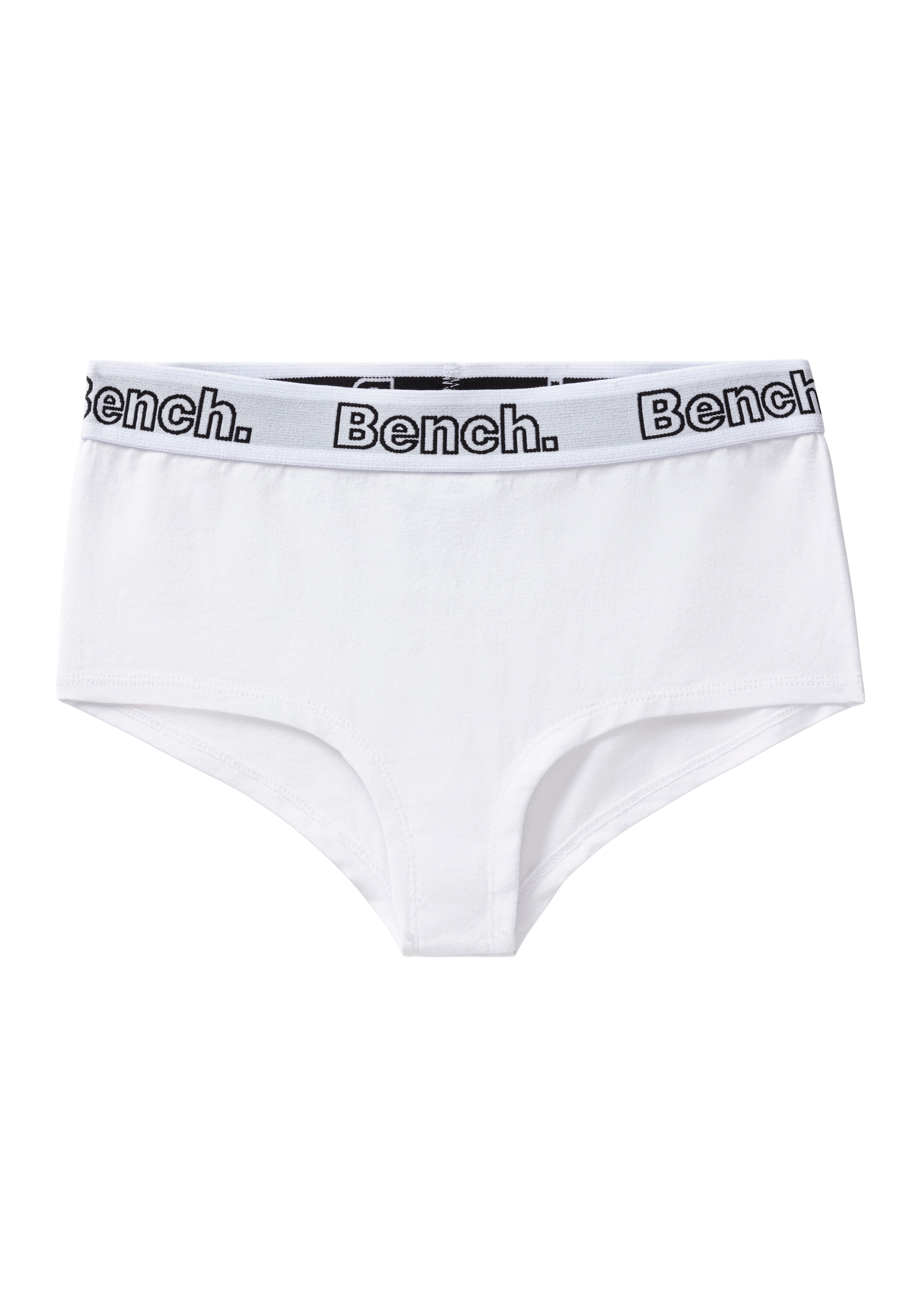 Bench. Panty Packung, 4 Stk. mit weichem Logo Webbund