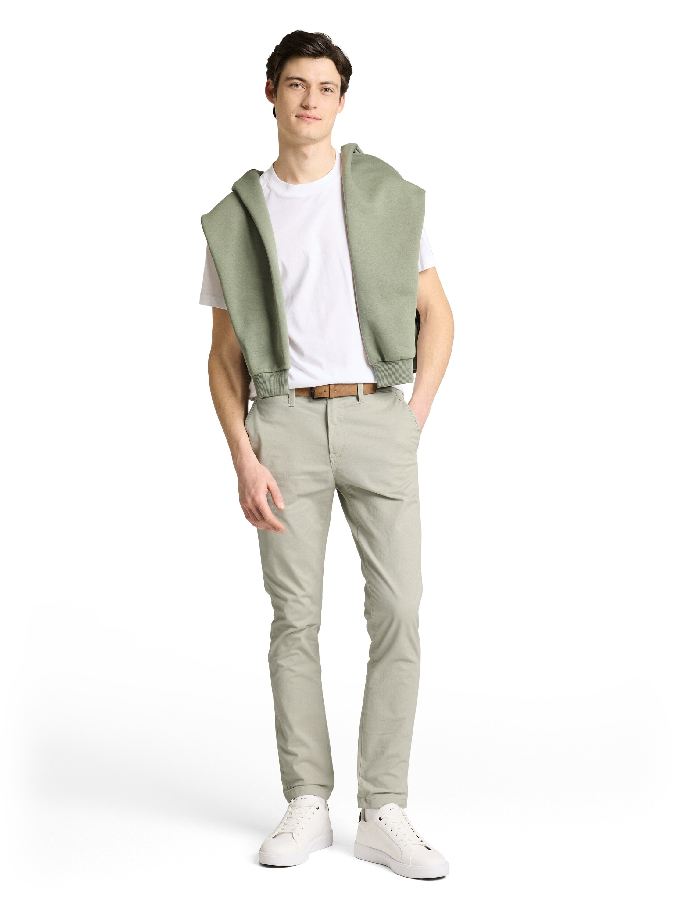TOM TAILOR Denim Chinohose  leicht vorgewaschen