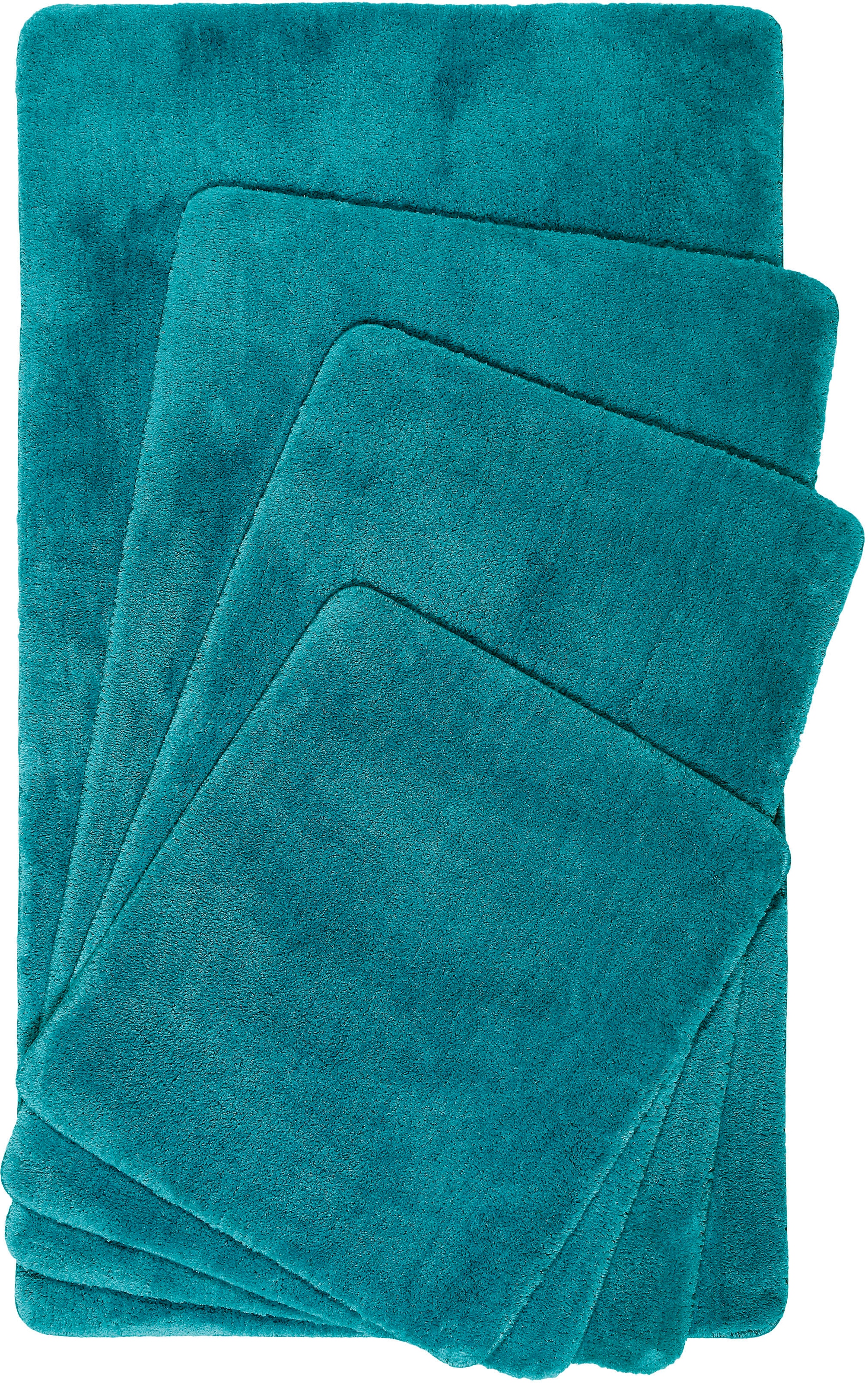 Wecon home Basics Tapis de bain »Joris« Höhe 20 mm waschbar, viele Grössen, Badezimmerteppich, uni