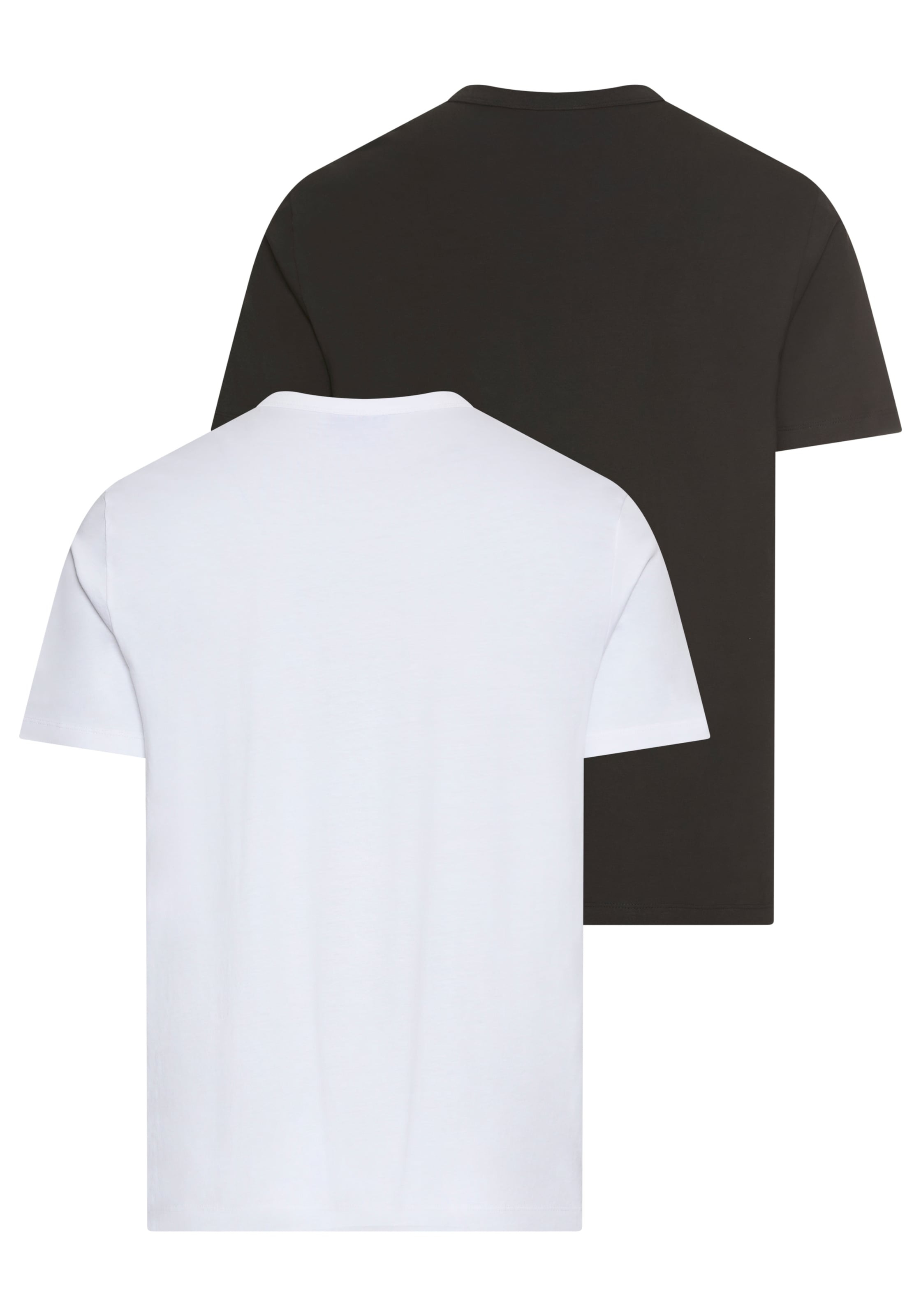 HUGO T-Shirt »BLUE Naolo« Packung, 2 Stk. mit Markenlabel am Saum