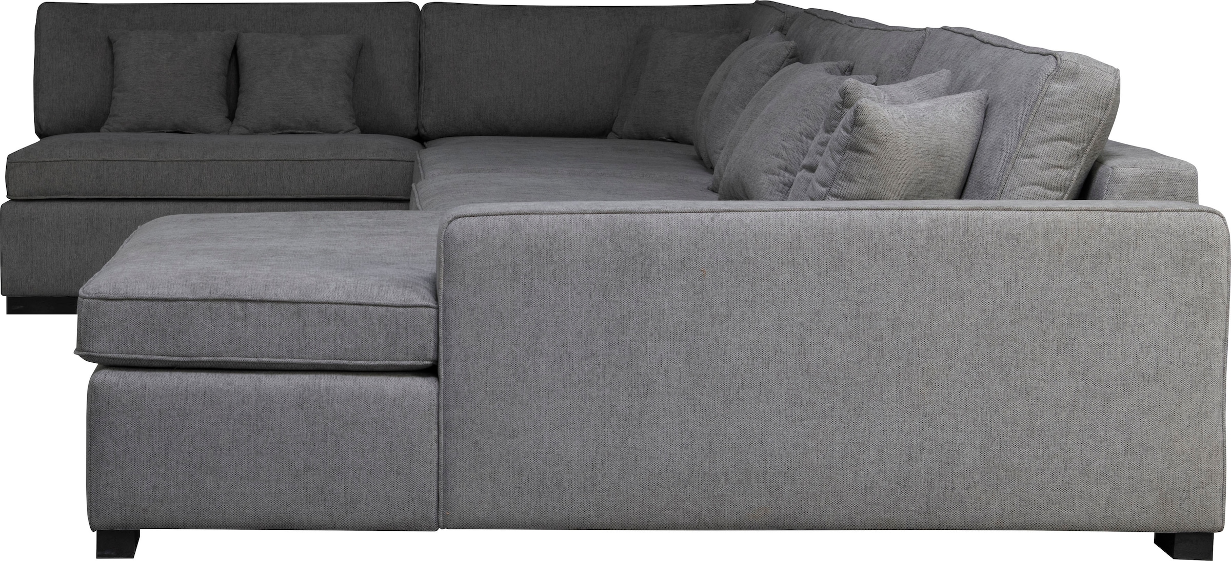 Home affaire Paysage de salon »Skara XXL U-Form« Lounge-Sofa XXL mit Federkern-Polsterung, in vielen Bezugsvarianten