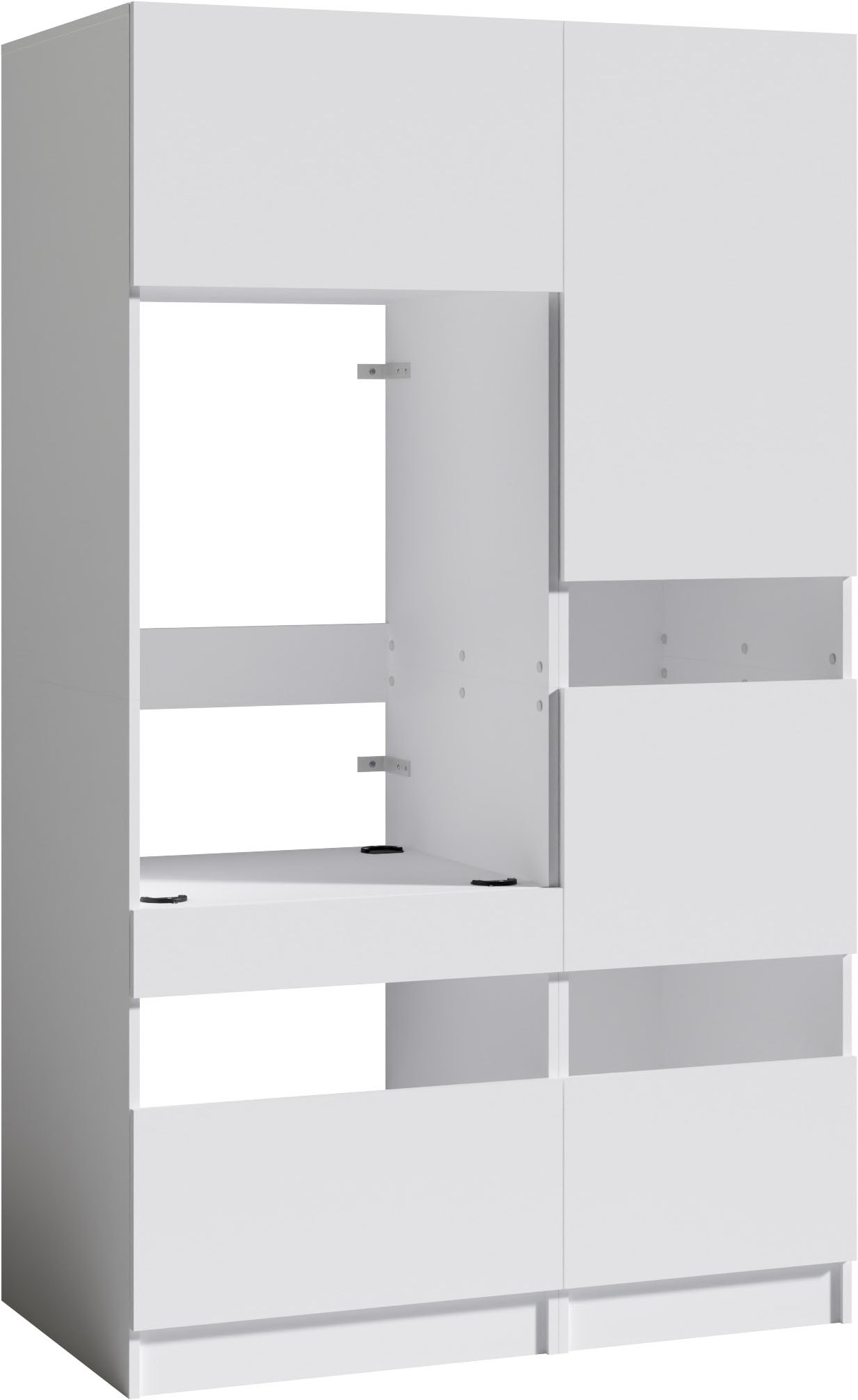 BASIC by Balculina Mehrzweckschrank-Set »Washhome B/T/H 118x68x200 cm« 2 Stk. tlg.