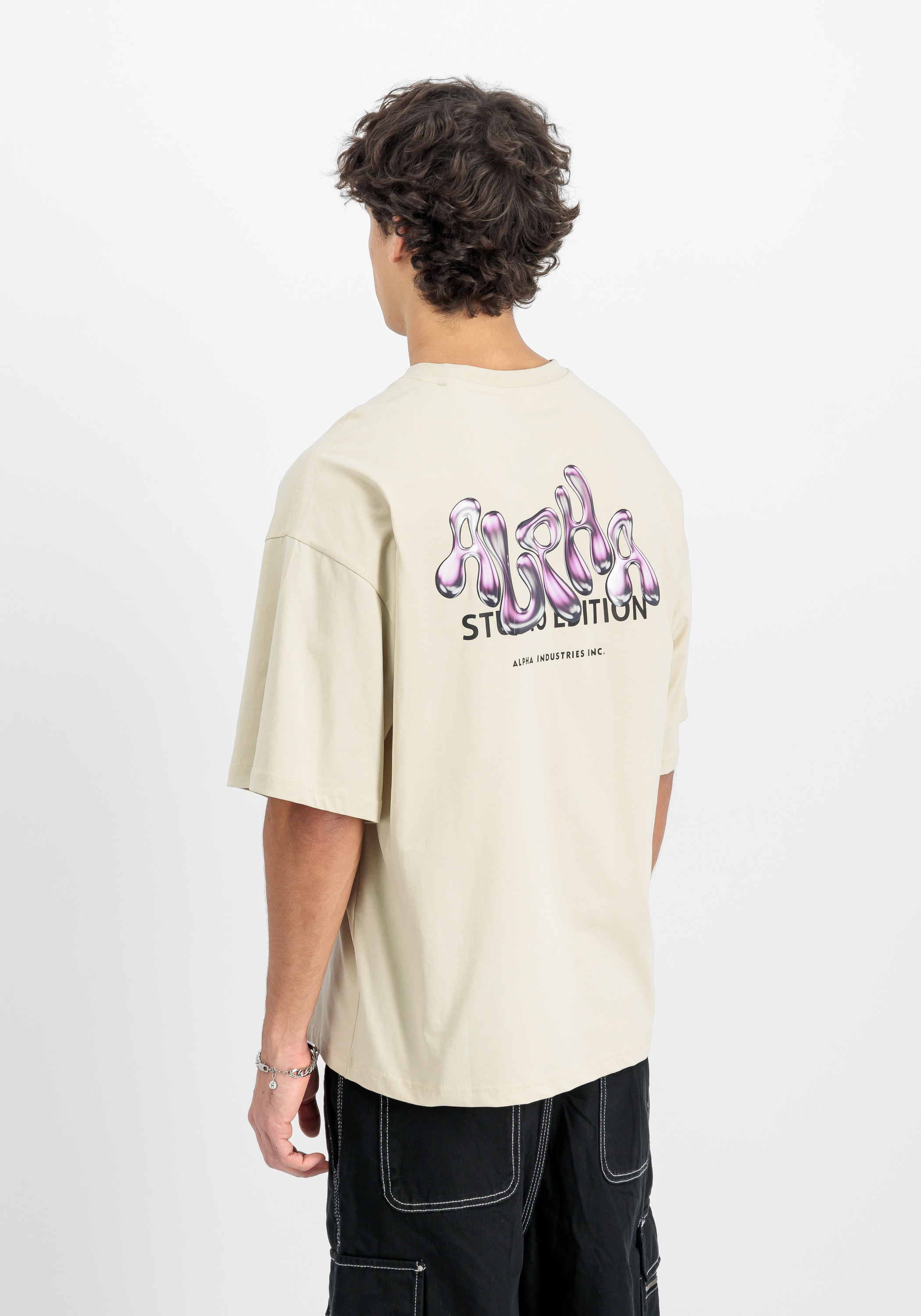 Alpha Industries T-shirt »Studio Edition Backprint T-Shirt«