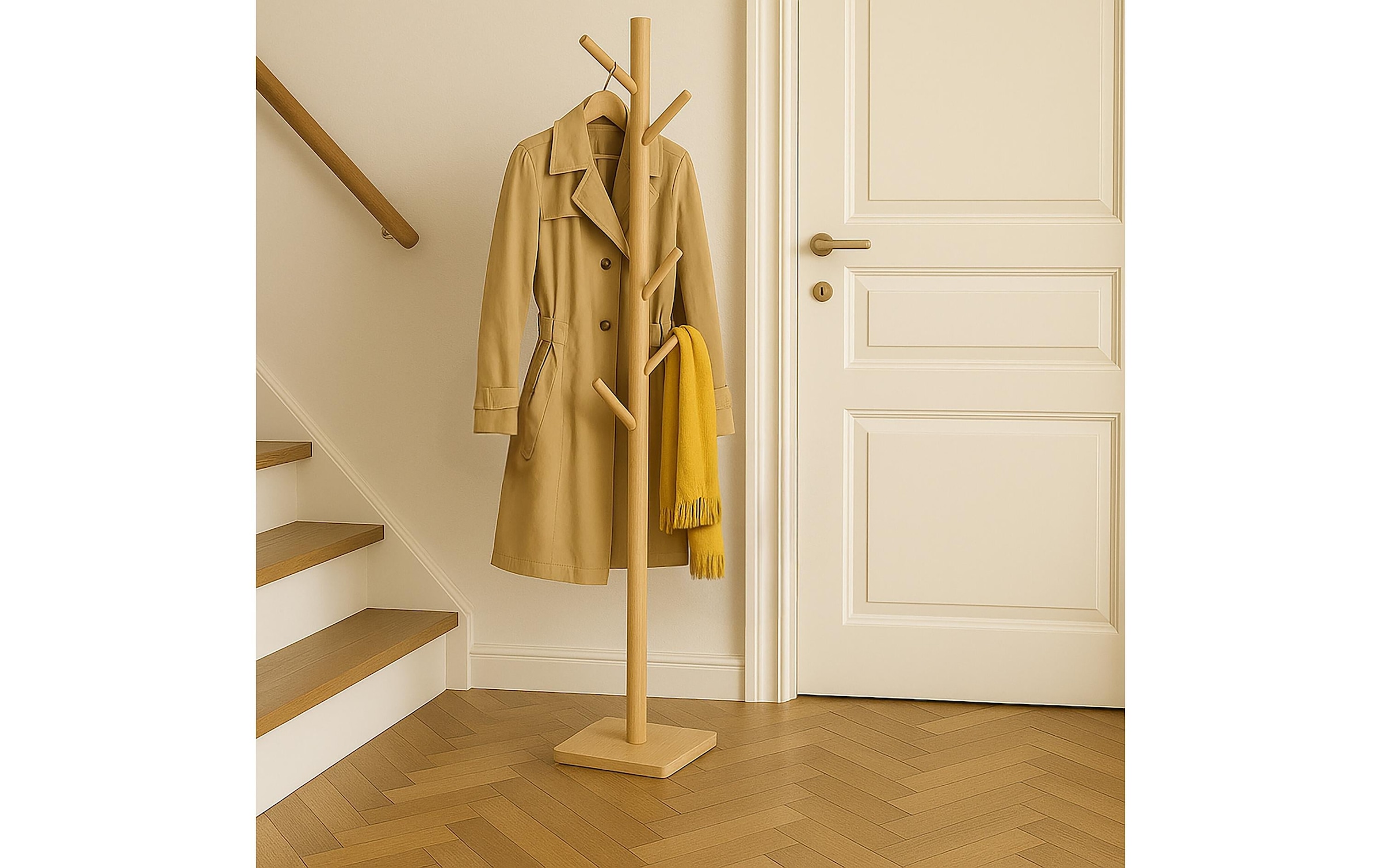 relaxdays Kleiderständer »Bambus«