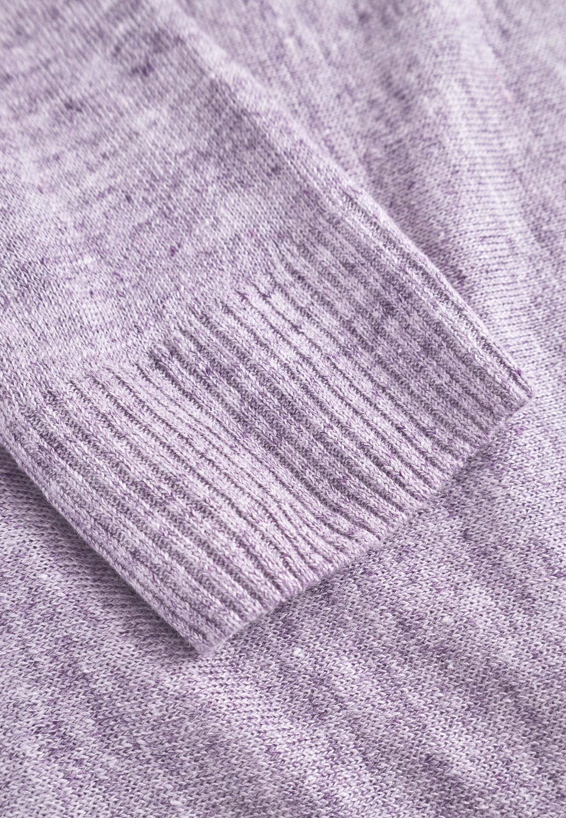 colours & sons Pull en tricot »colours & sons Pullover Roundneck-Linen«
