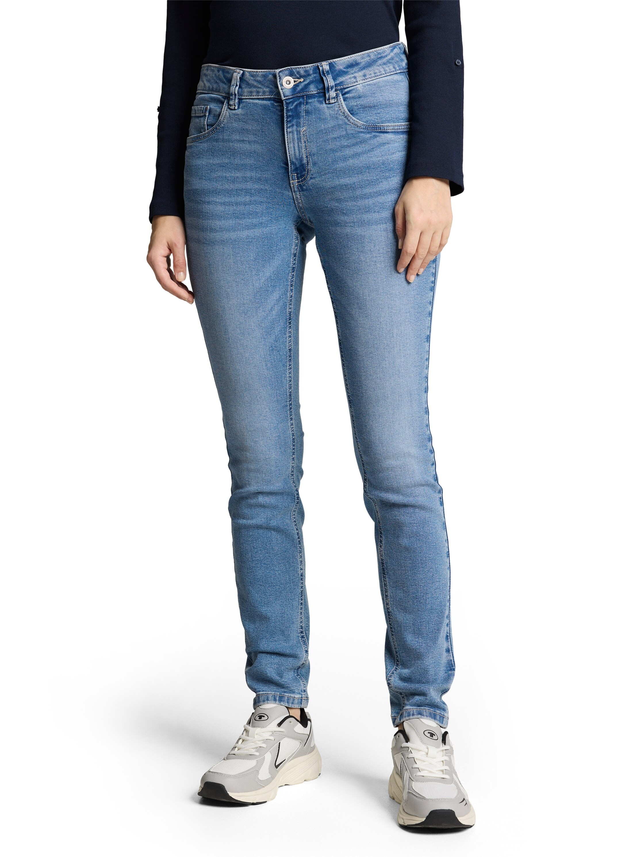 TOM TAILOR Jeans skinny »TTLUCIE Skinny« avec viscose et stretch - style 5 poches