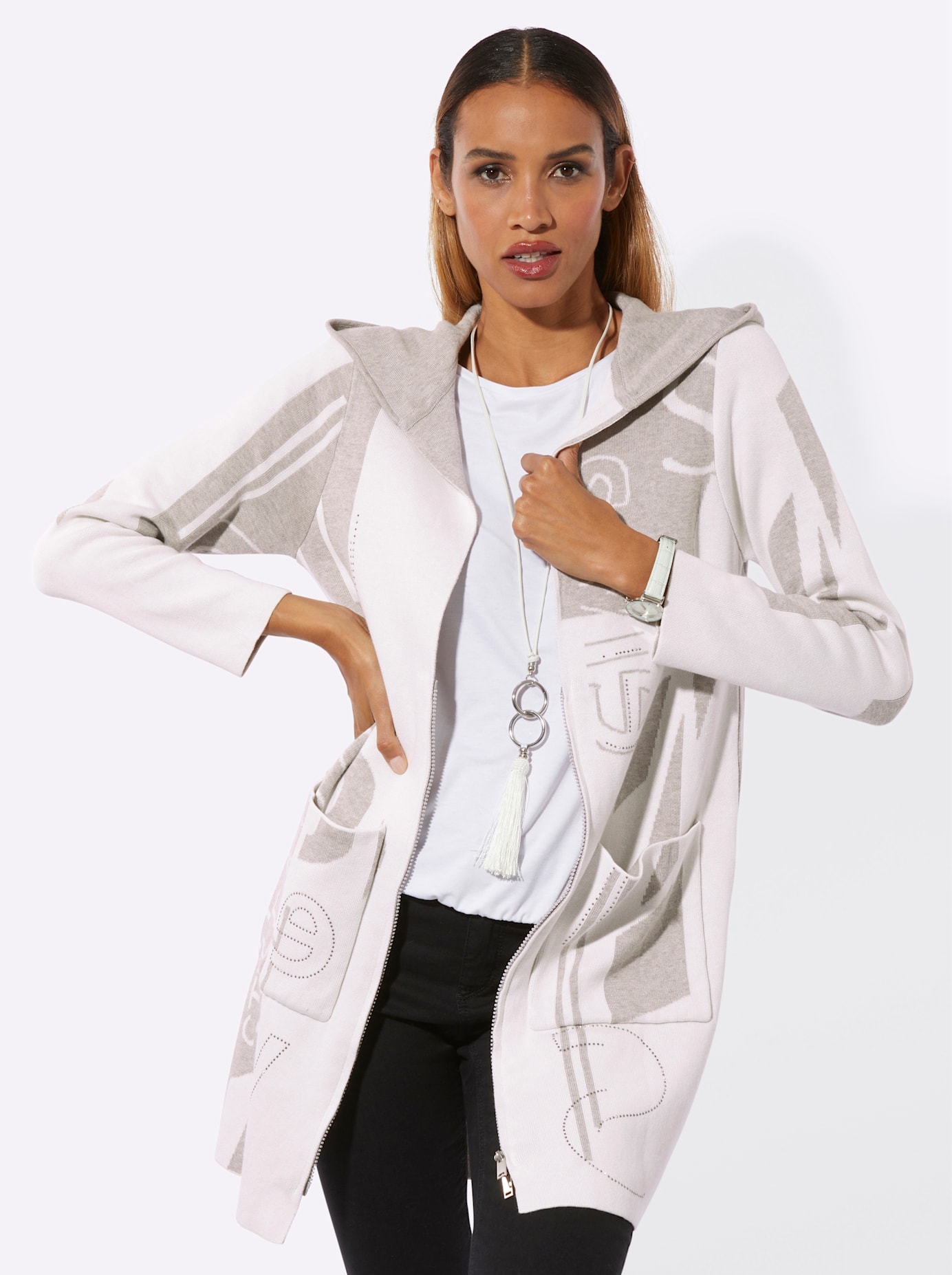 creation L Cardigan long