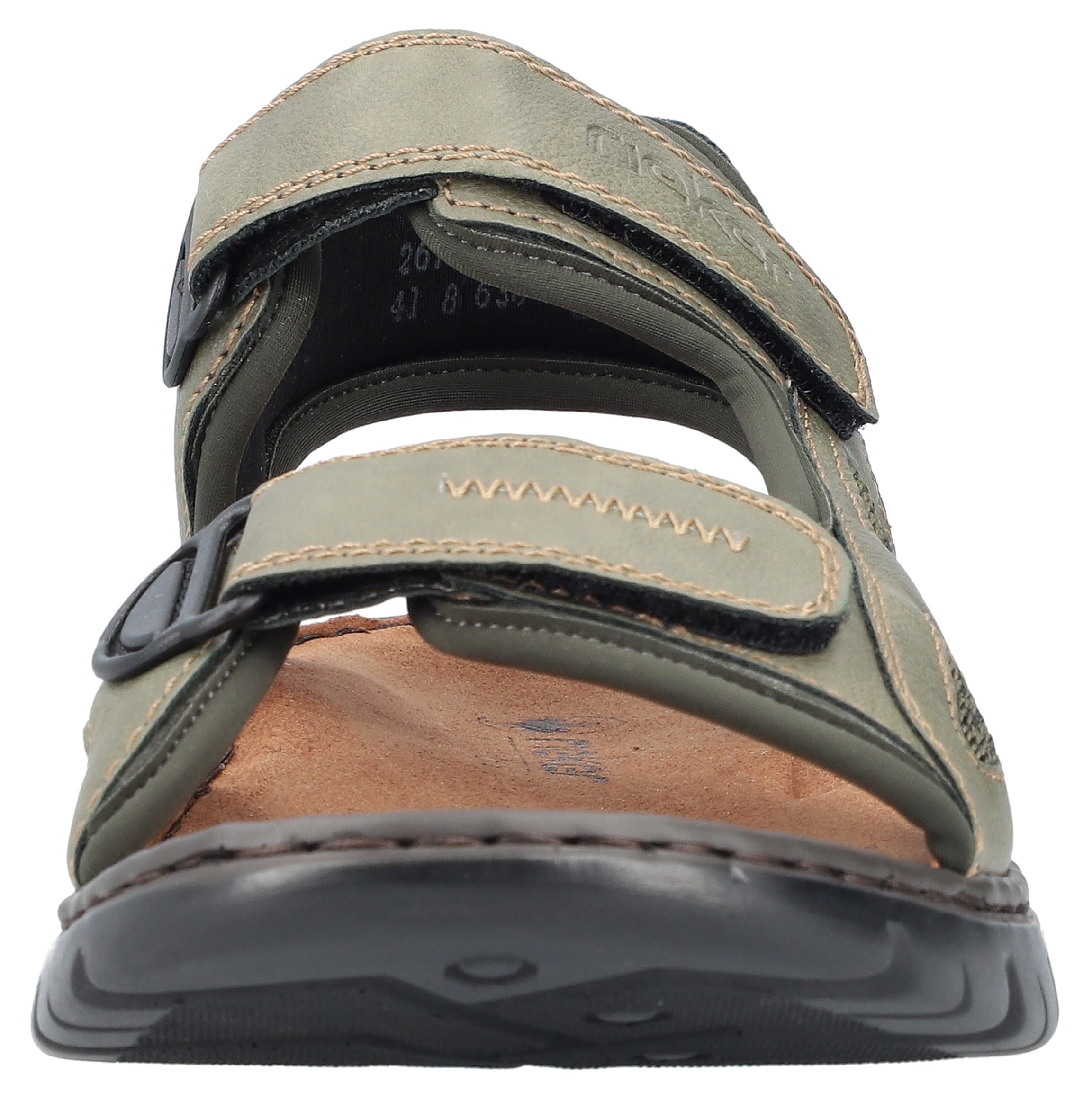 Rieker Sandale  Sommerschuh, Klettschuh, Outdoorsandale, in Trekking-Optik