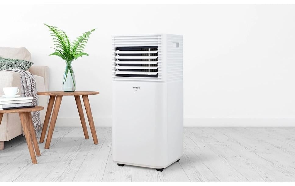 Medion® Klimagerät »P901 (MD 37732) 350 m³« Smarte mobile Klimaanlage mit 3 Modi und App-Steuerung