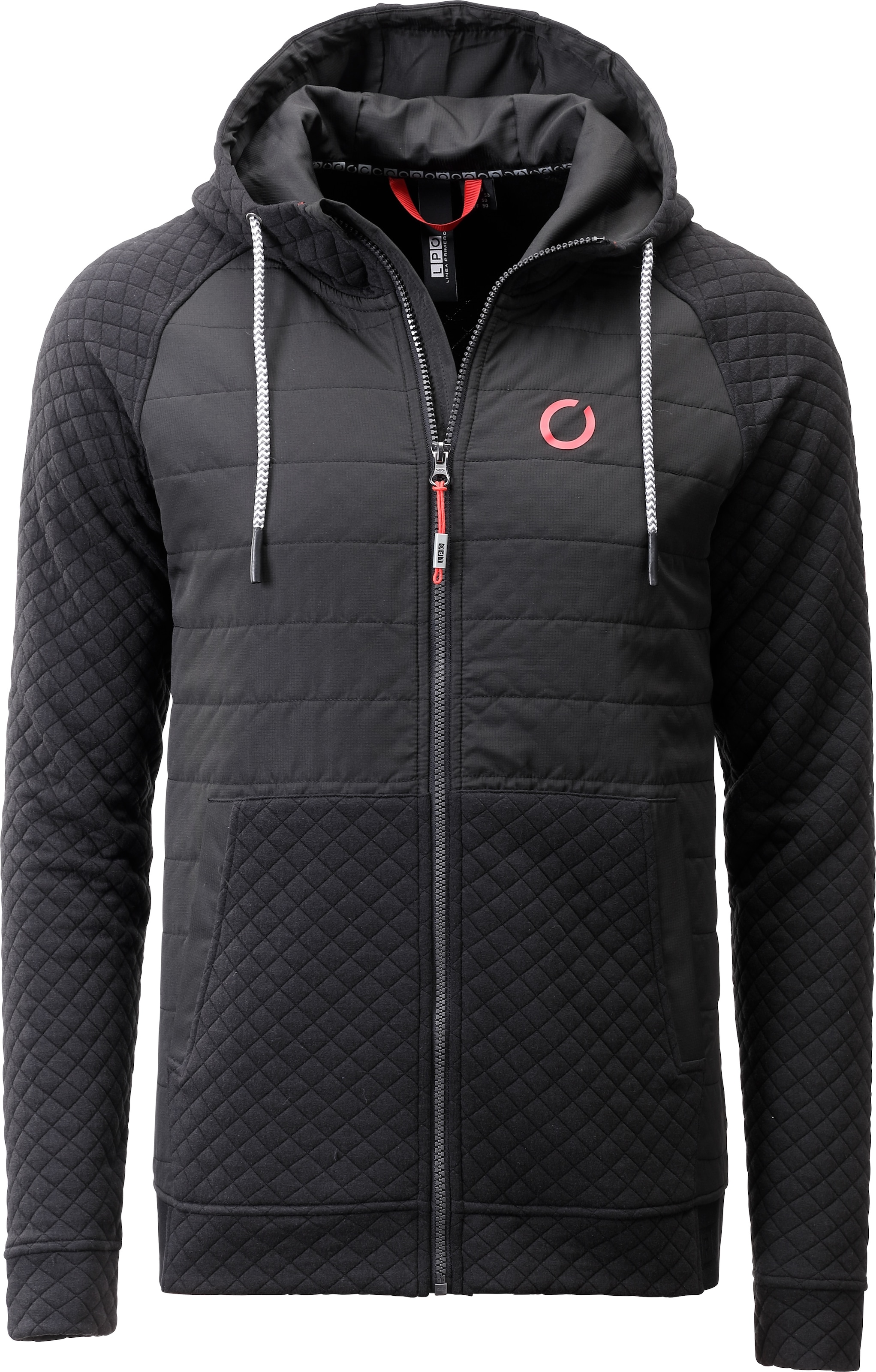 LPO Steppjacke »Edward 2« mit Kängurutasche und Steppfleece