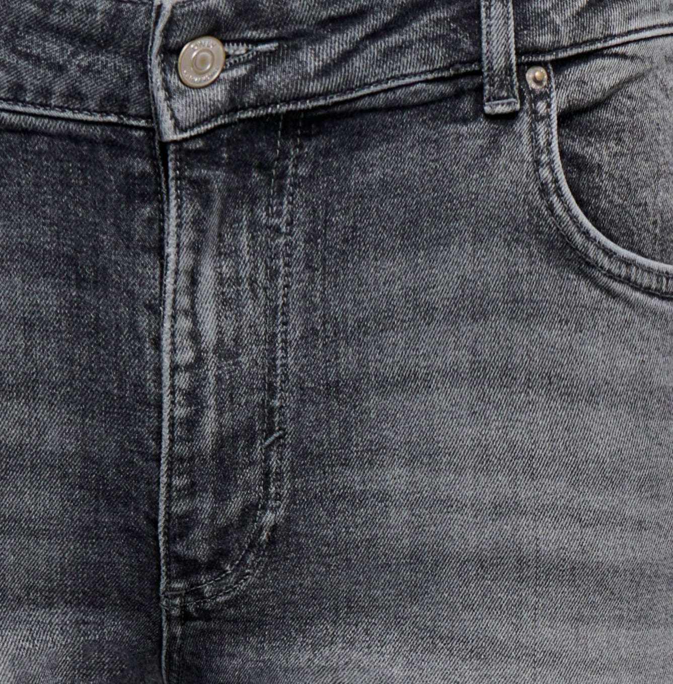 ONLY CARMAKOMA Jeans taille haute »CARJUICY HW WIDE REA957 DNM NOOS« mélange coton, taille haute