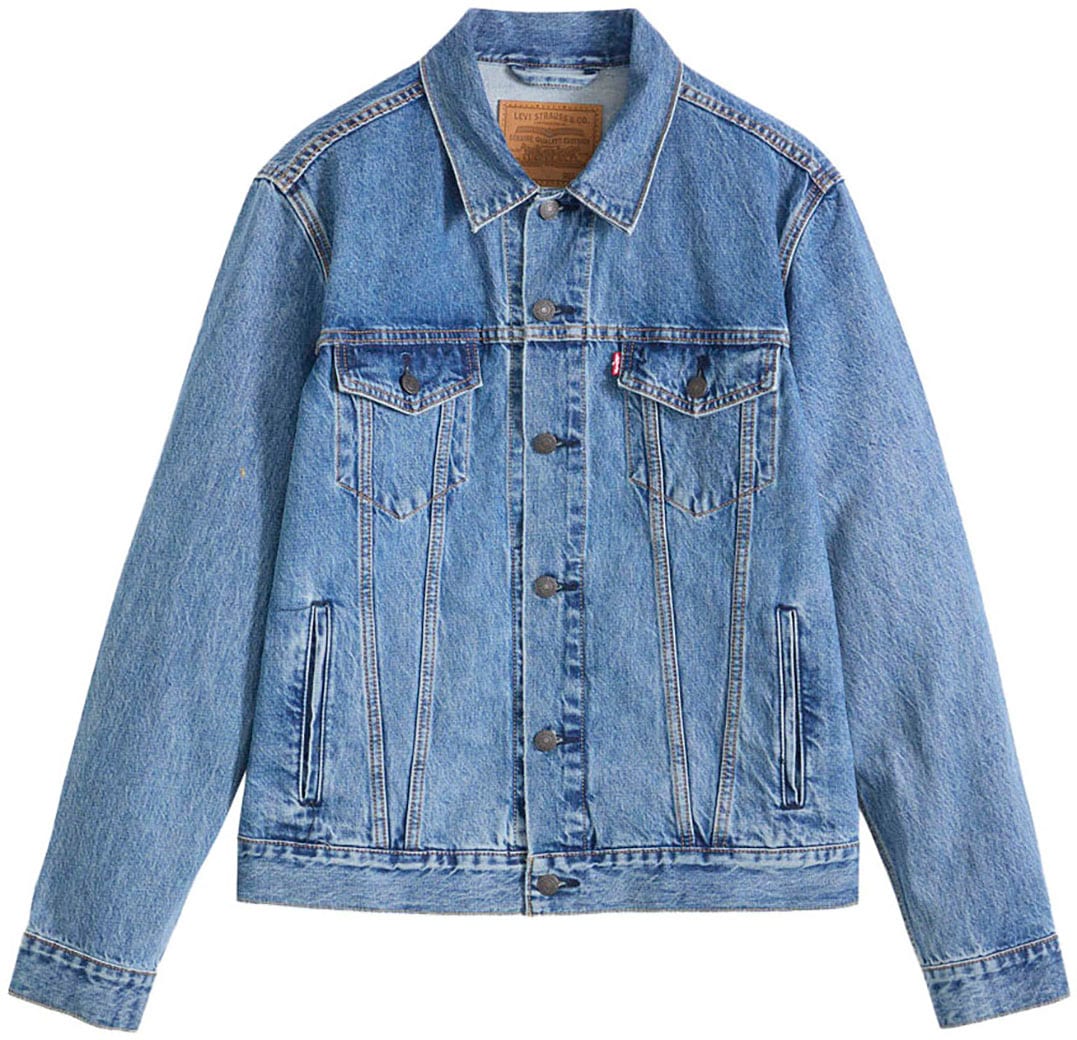 Levi's® Veste en jean »VINTAGE FIT TRUCKER JKT« sans capuche avec patte de boutonnage