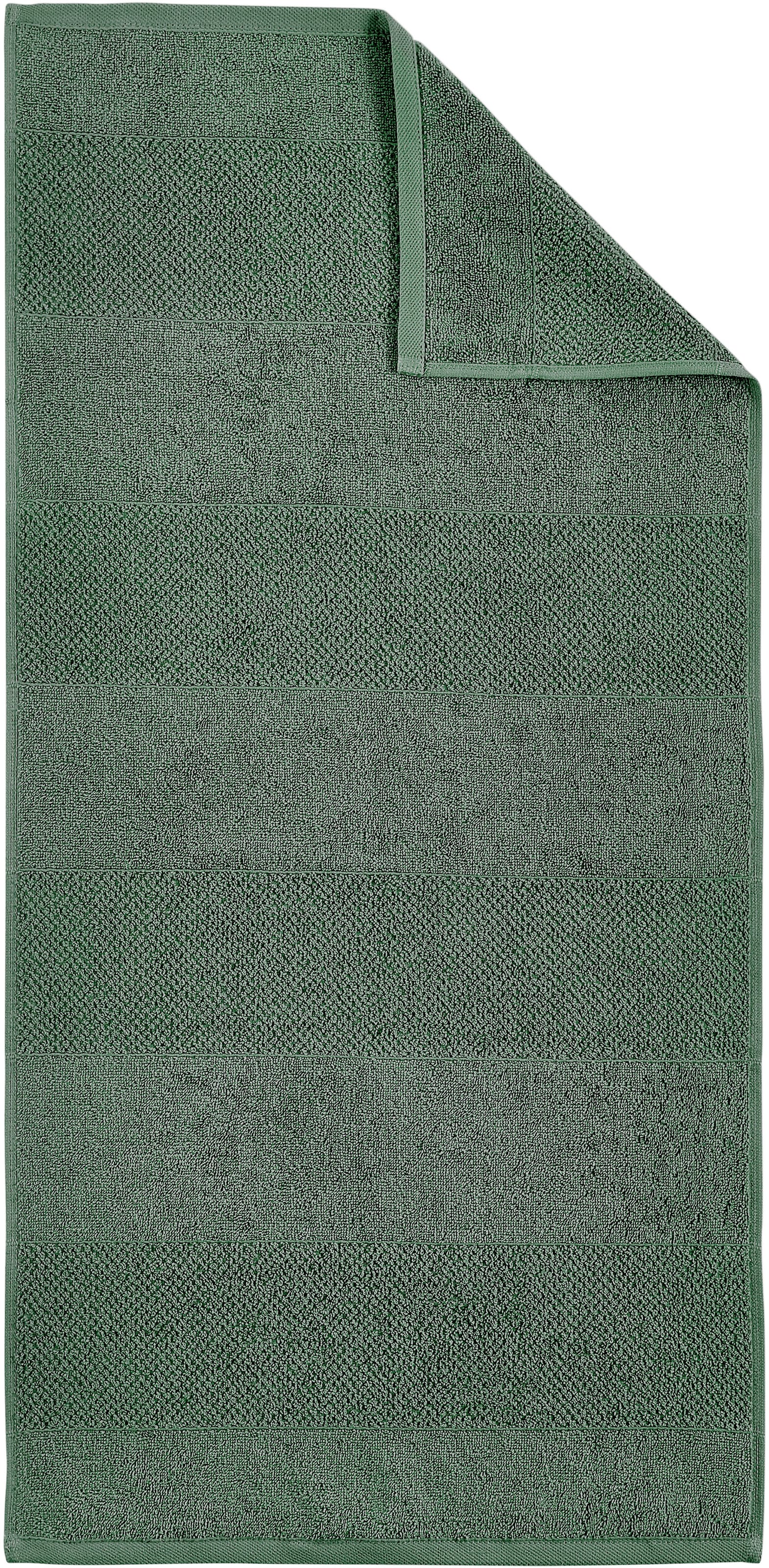 Dyckhoff Handtuch Set »Popcorn Streifen« Set 6 Stk. Walkfrottier 2 Badetücher (70x140 cm), 4 Handtücher (50x100 cm)