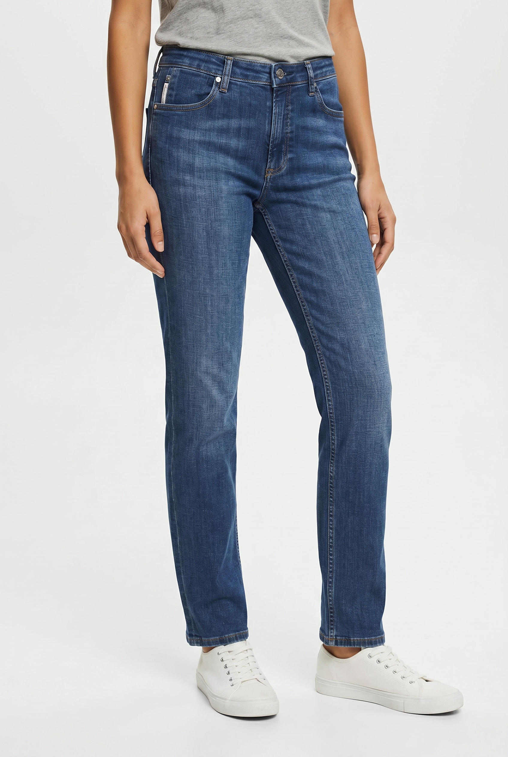 Marc O'Polo DENIM Jeans droit modèle Olina straight en stretch de coton de haute qualité