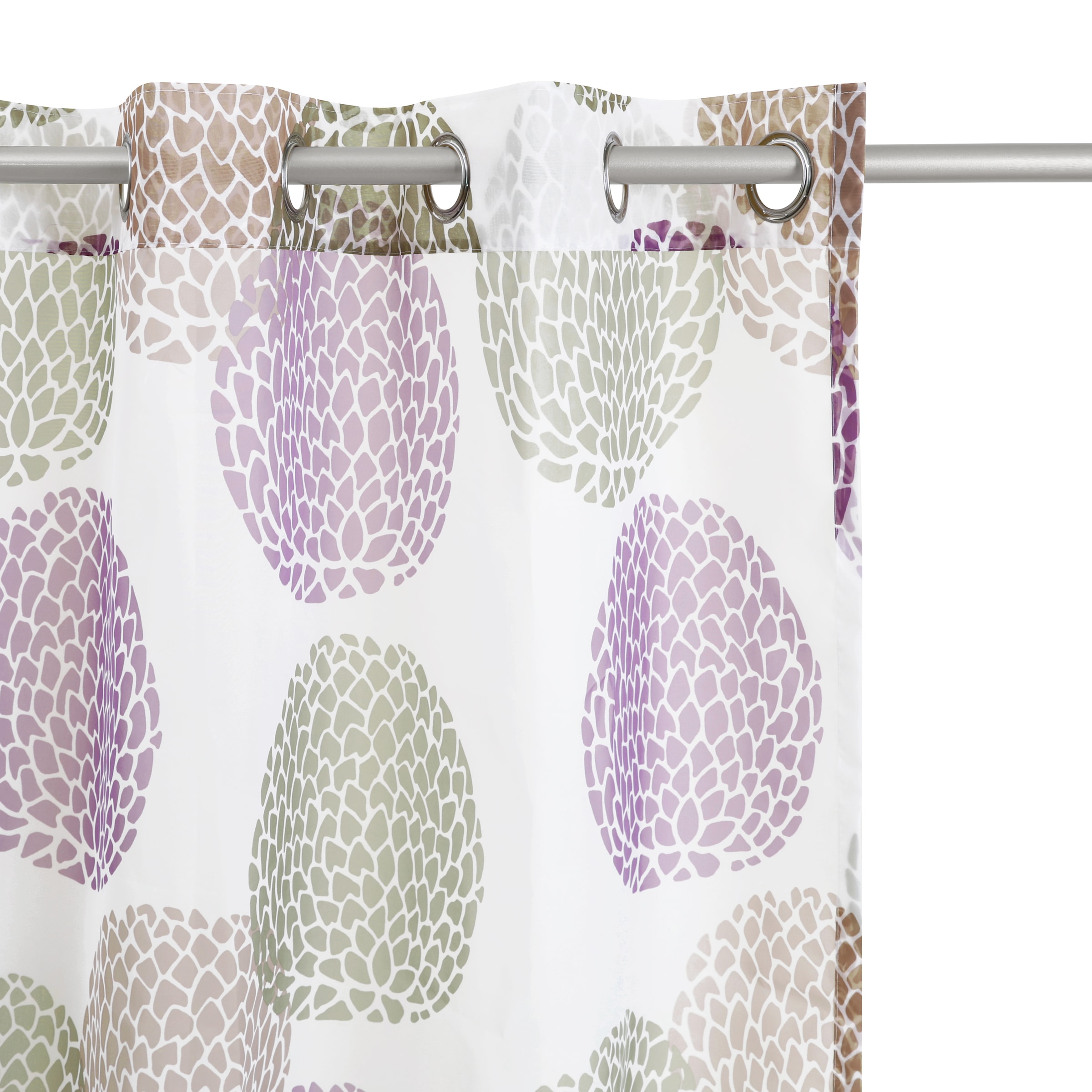 my home Gardine »BELEM« Ösen 1 Stk. tlg. 1 Schal, Polyester, Kreise