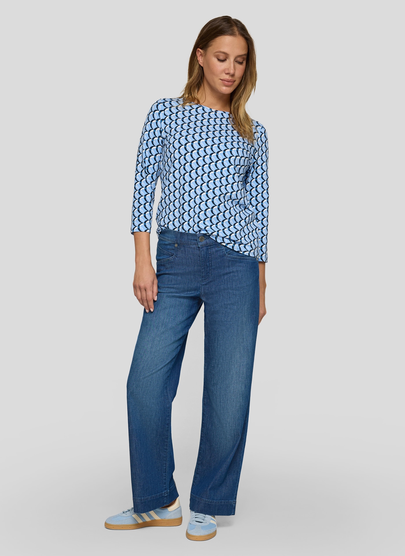 Rabe 3/4-Arm-Shirt mit All-Over Print