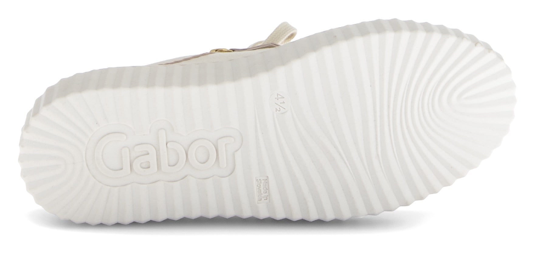 Gabor Baskets à plateforme  Freizeitschuh, Halbschuh, Schnürschuh mit modischem Schmuckelement