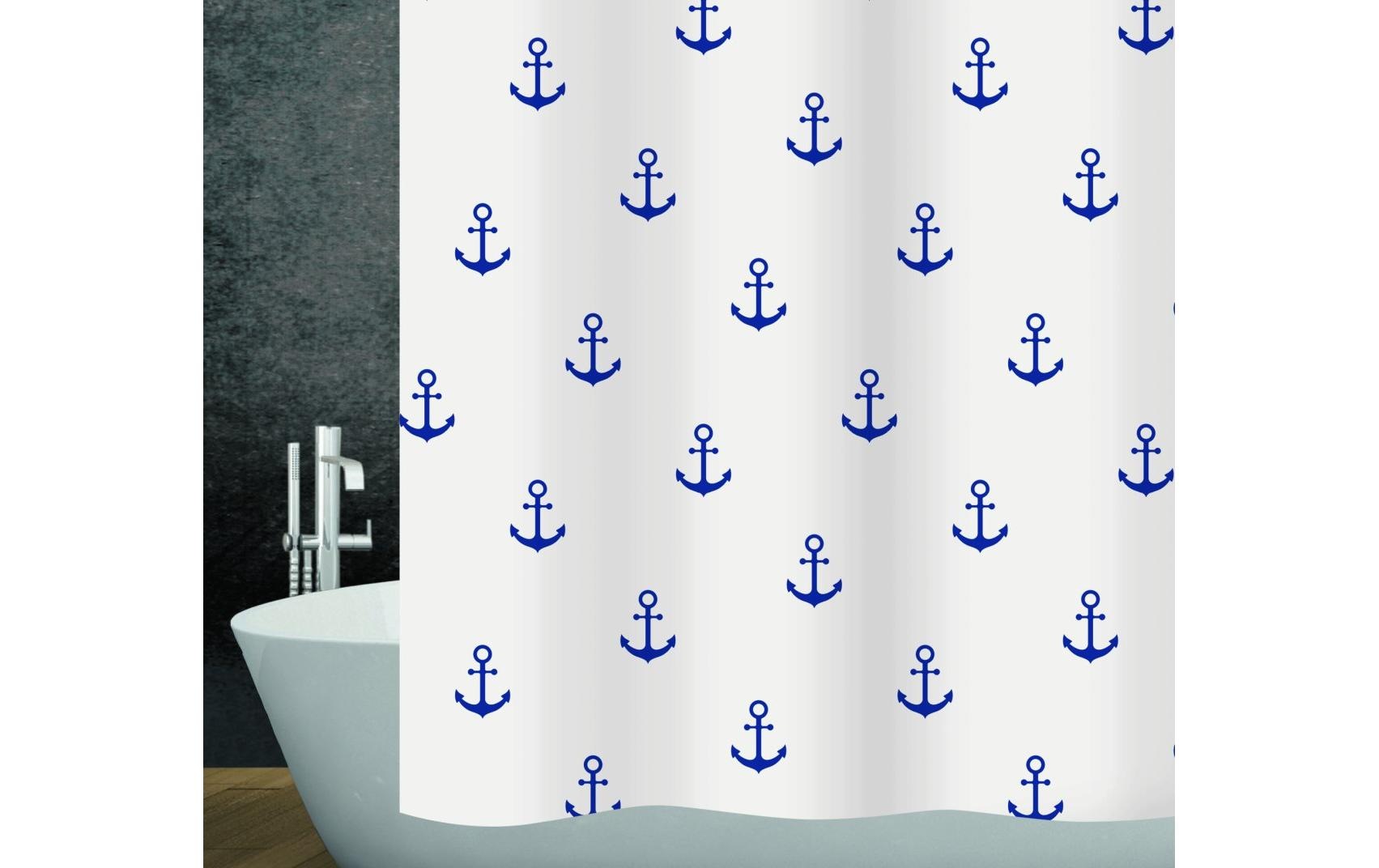 diaqua® Duschvorhang »Anchor 240 x 180 cm« Breite 240 cm