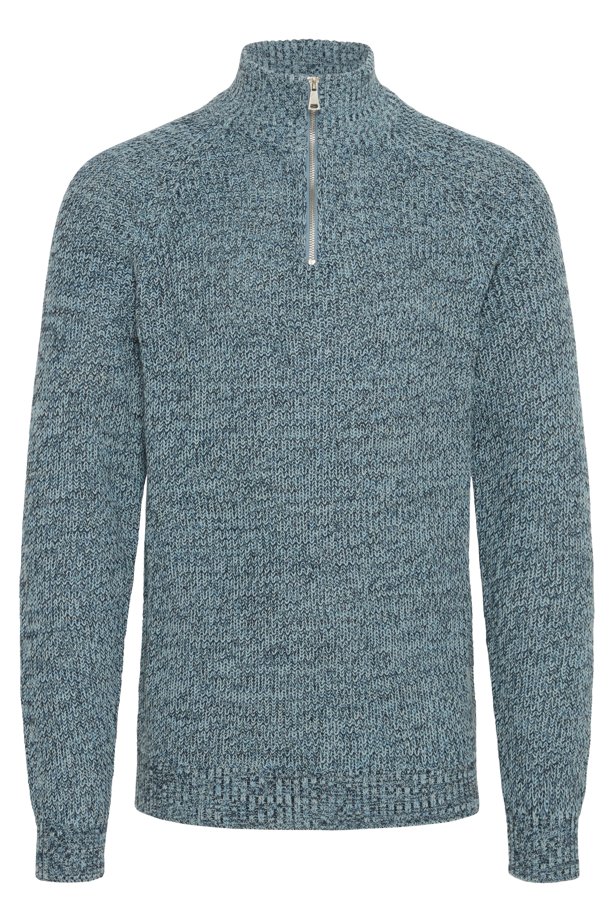 Blend Stehkragenpullover »BHDARIK HALFZIPP« mit Reissverschluss, aus Baumwolle, Regular Fit, unifarben