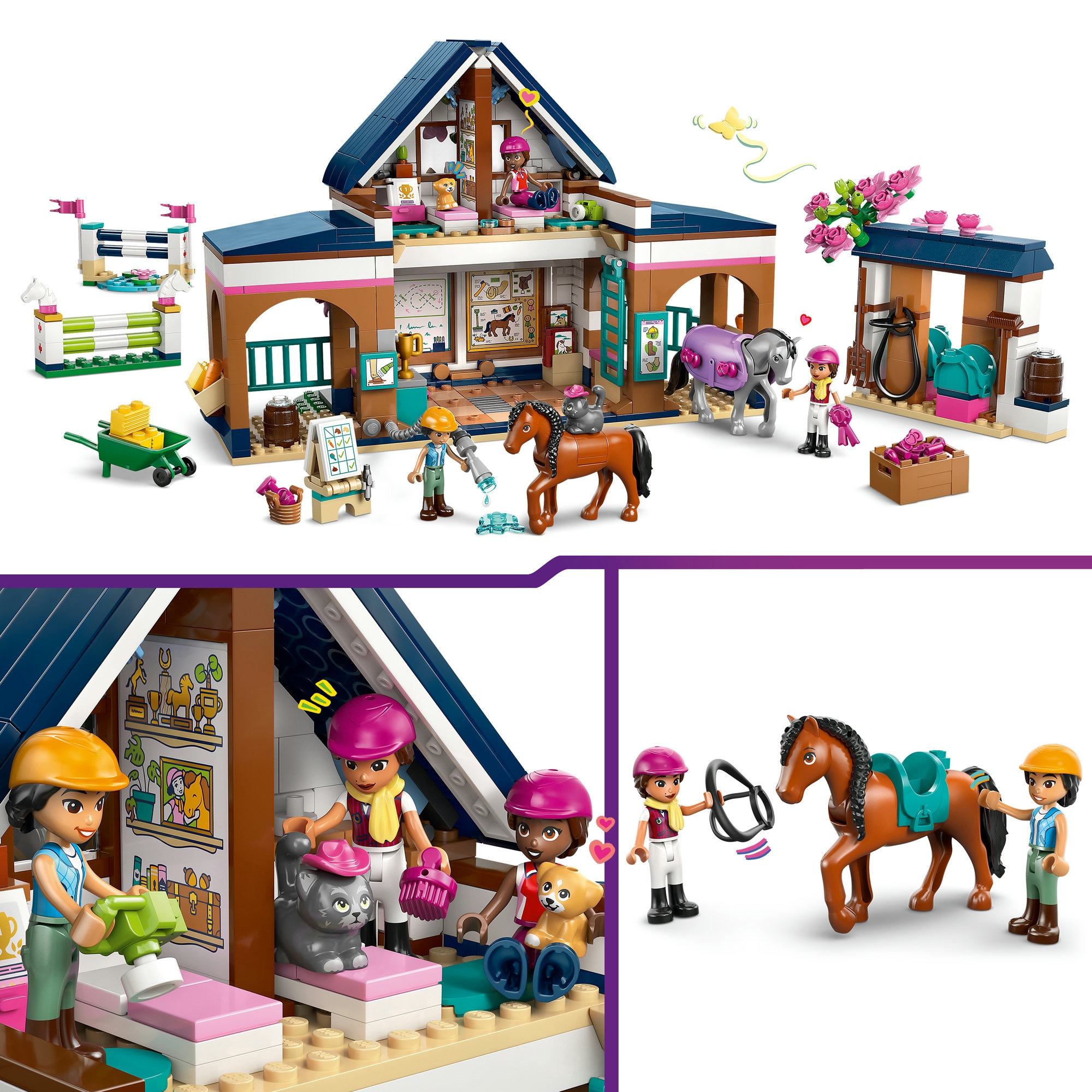 LEGO® Pions de construction »Pferdestall und Reitschule (42688), LEGO Friends« Made in Europe
