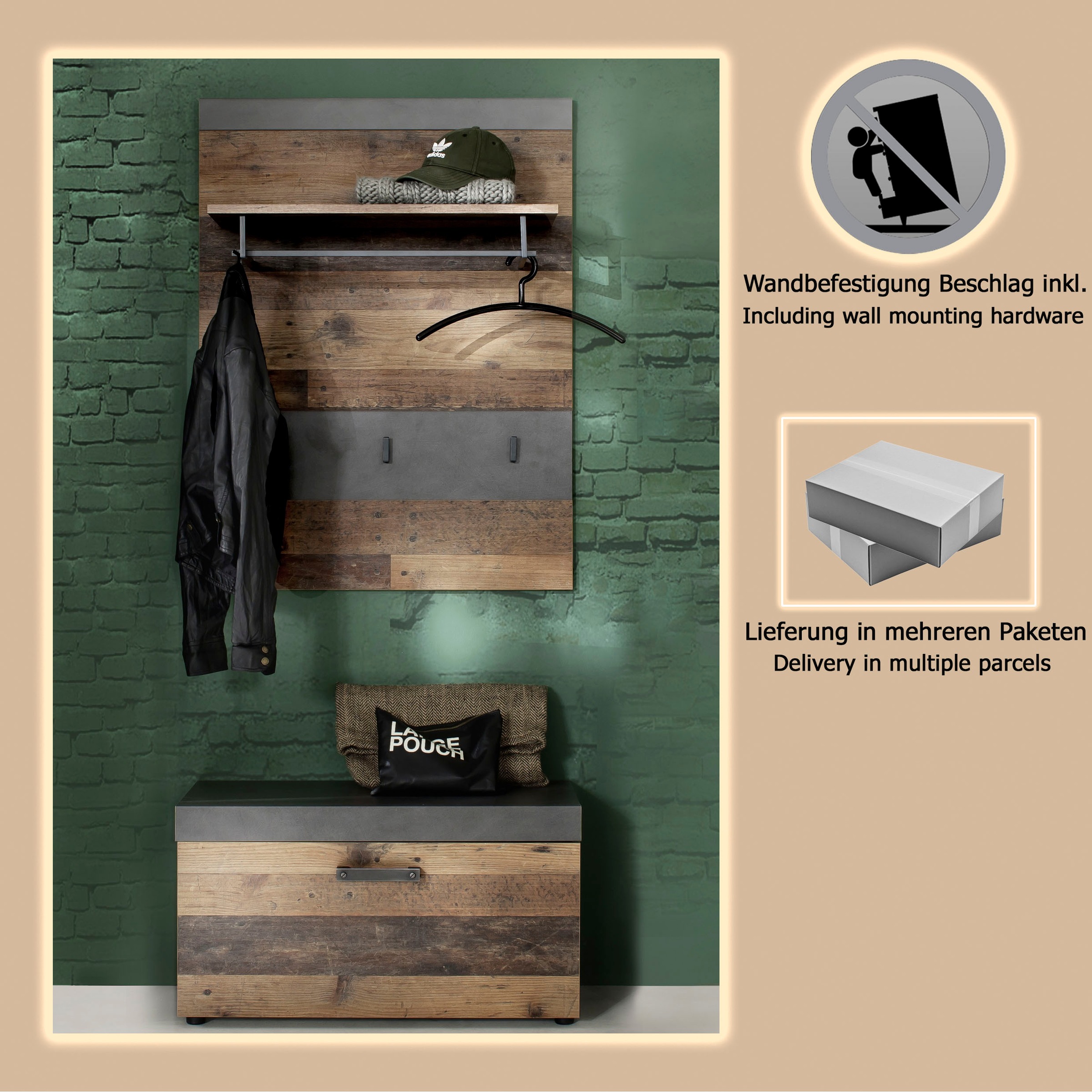 INOSIGN Ensemble de vestiaires »Ilana« Set, 2 cuis tlg.