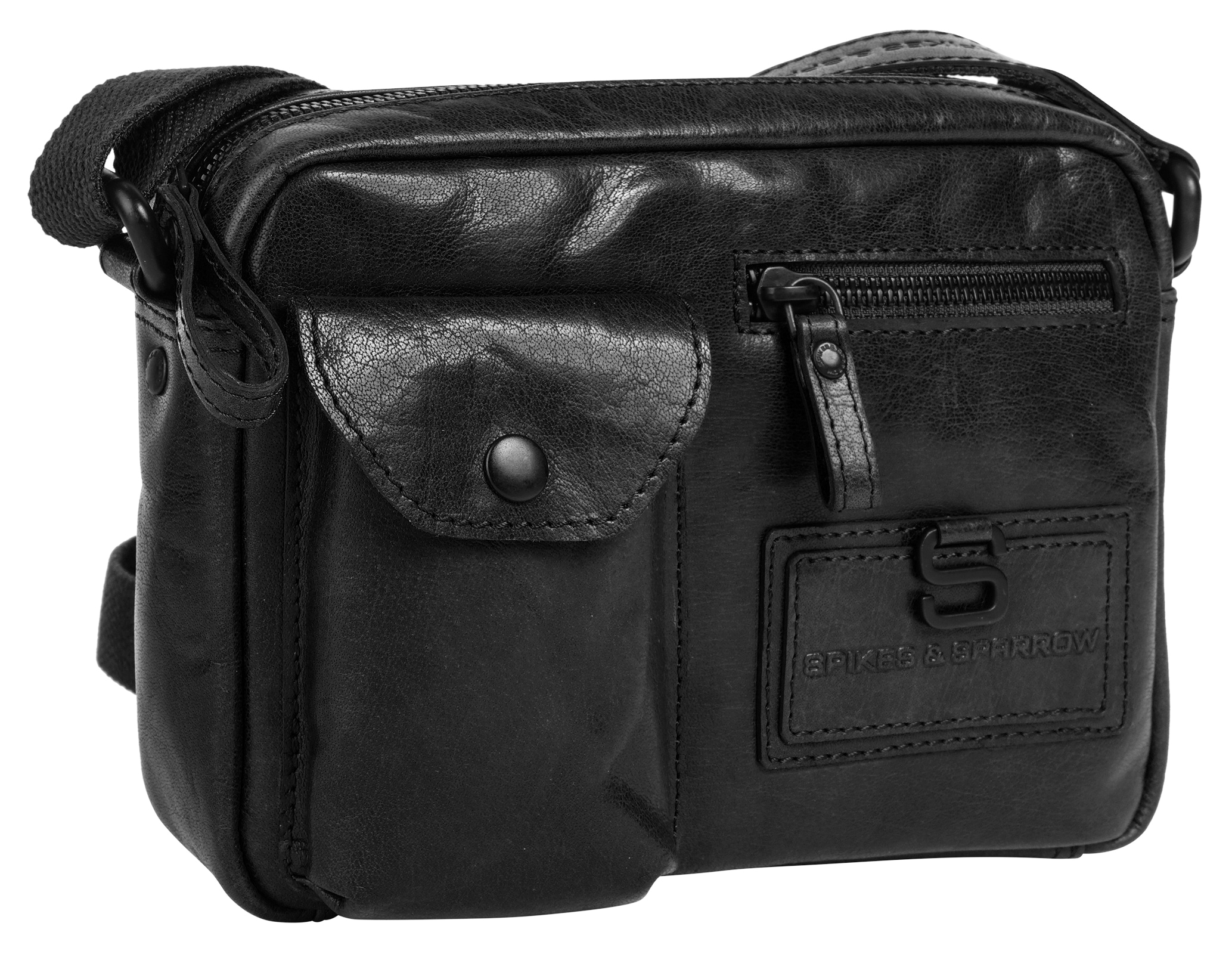 Spikes & Sparrow Umhängetasche »CROSS BODY« echt Leder