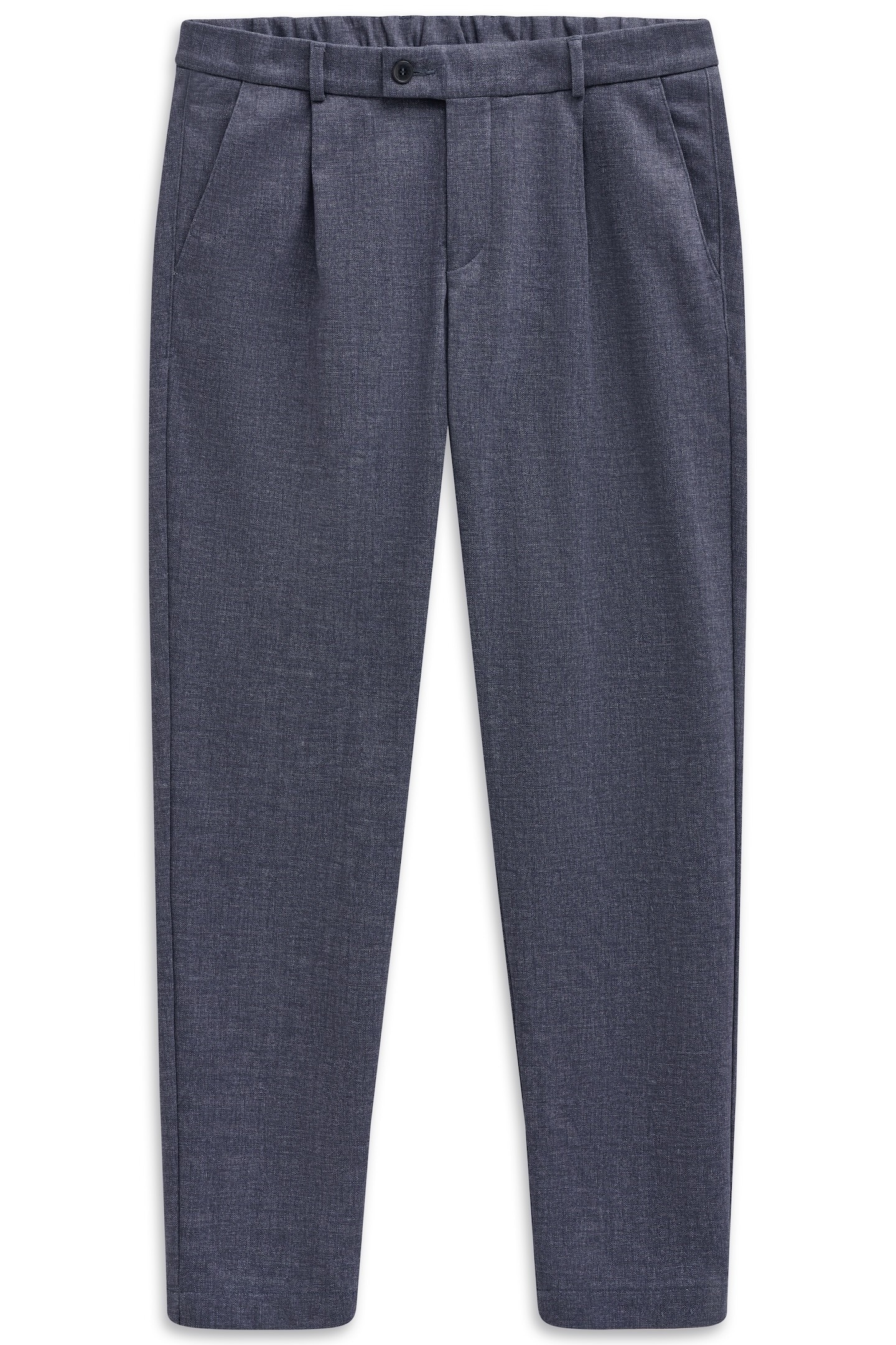 bugatti Bundfaltenhose »Tapered Fit«  mit Flexcity Jersey Stretch