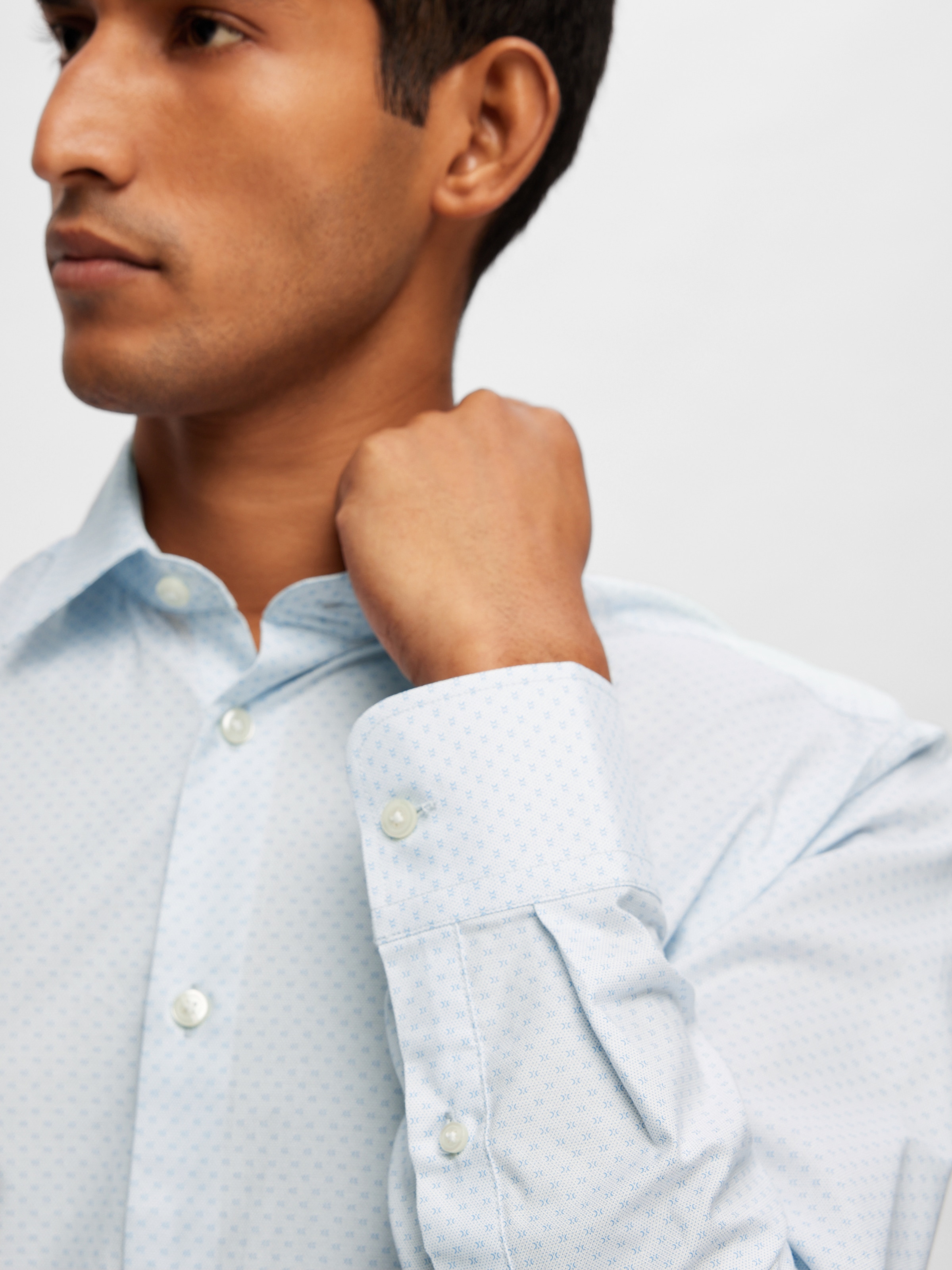 SELECTED HOMME Langarmhemd »SLHSLIMSOHO-DETAIL SHIRT LS NOOS«